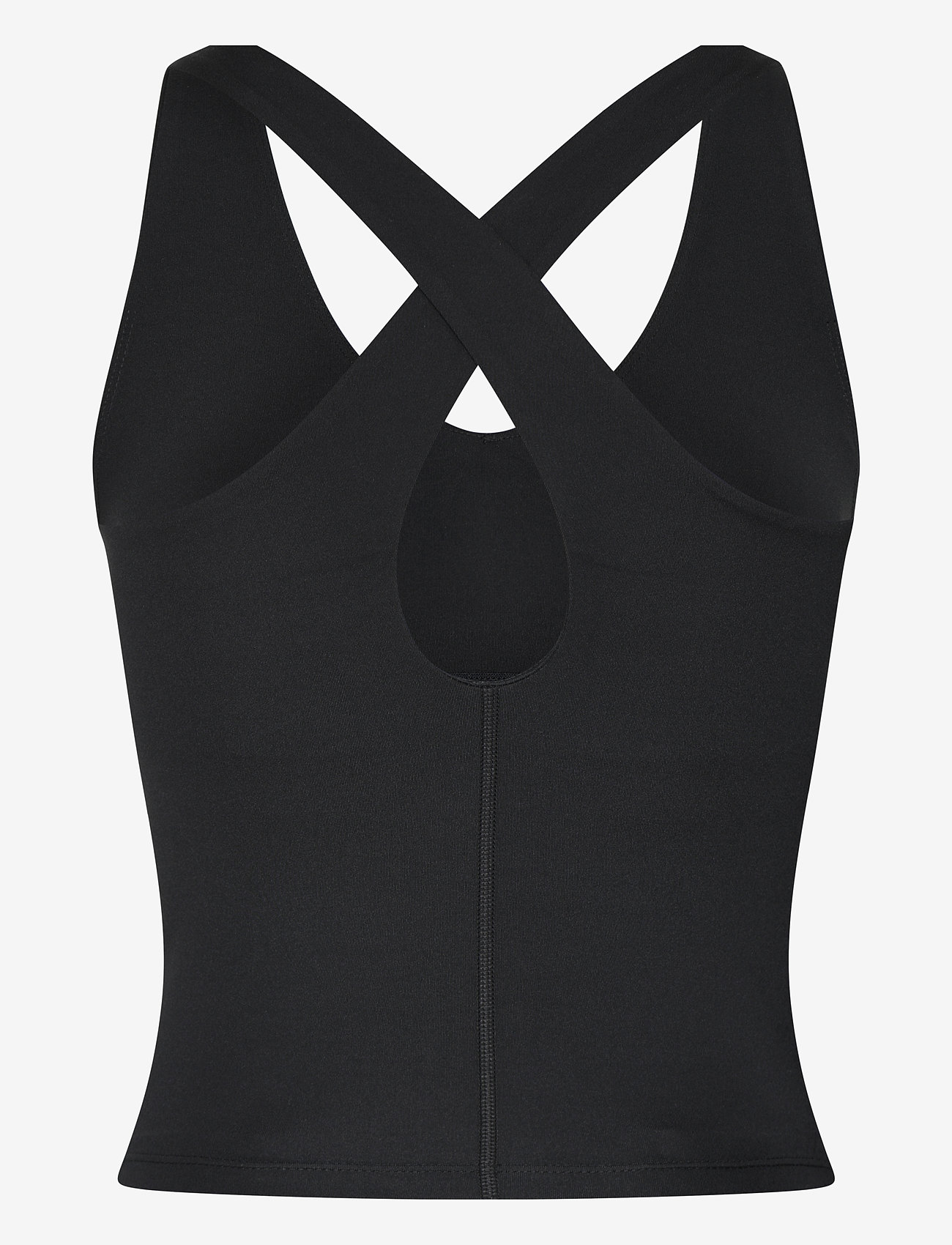 Girlfriend Collective - Float Zoe Tank, Cross-Back - tank tops - black - 1