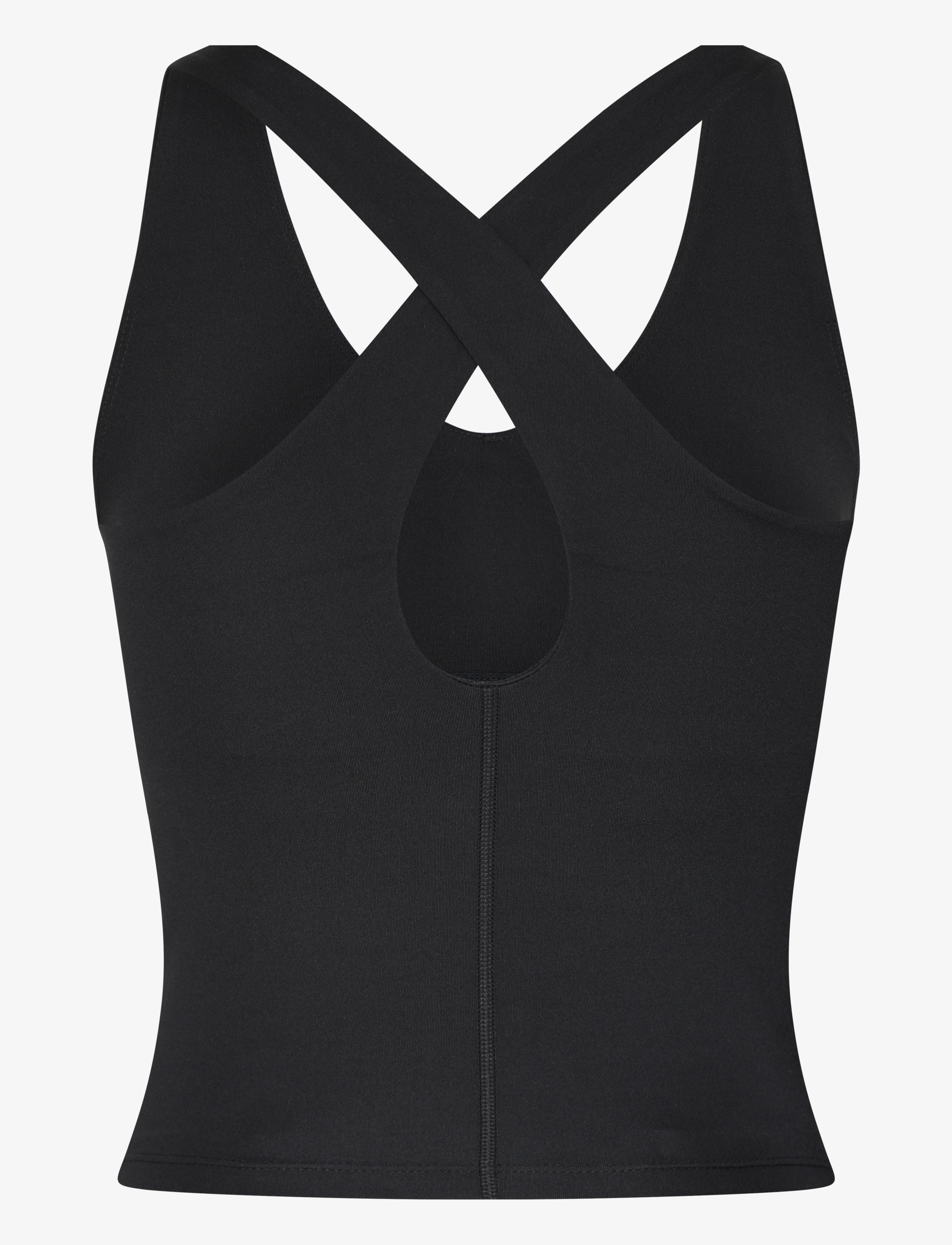 Girlfriend Collective - Float Zoe Tank, Cross-Back - linnen - black - 2