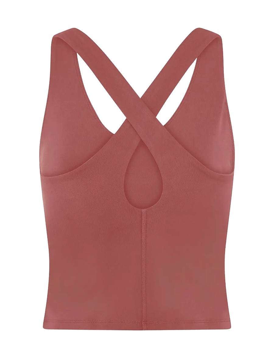 Girlfriend Collective - Float Zoe Tank, Cross-Back - linnen - fig - 2