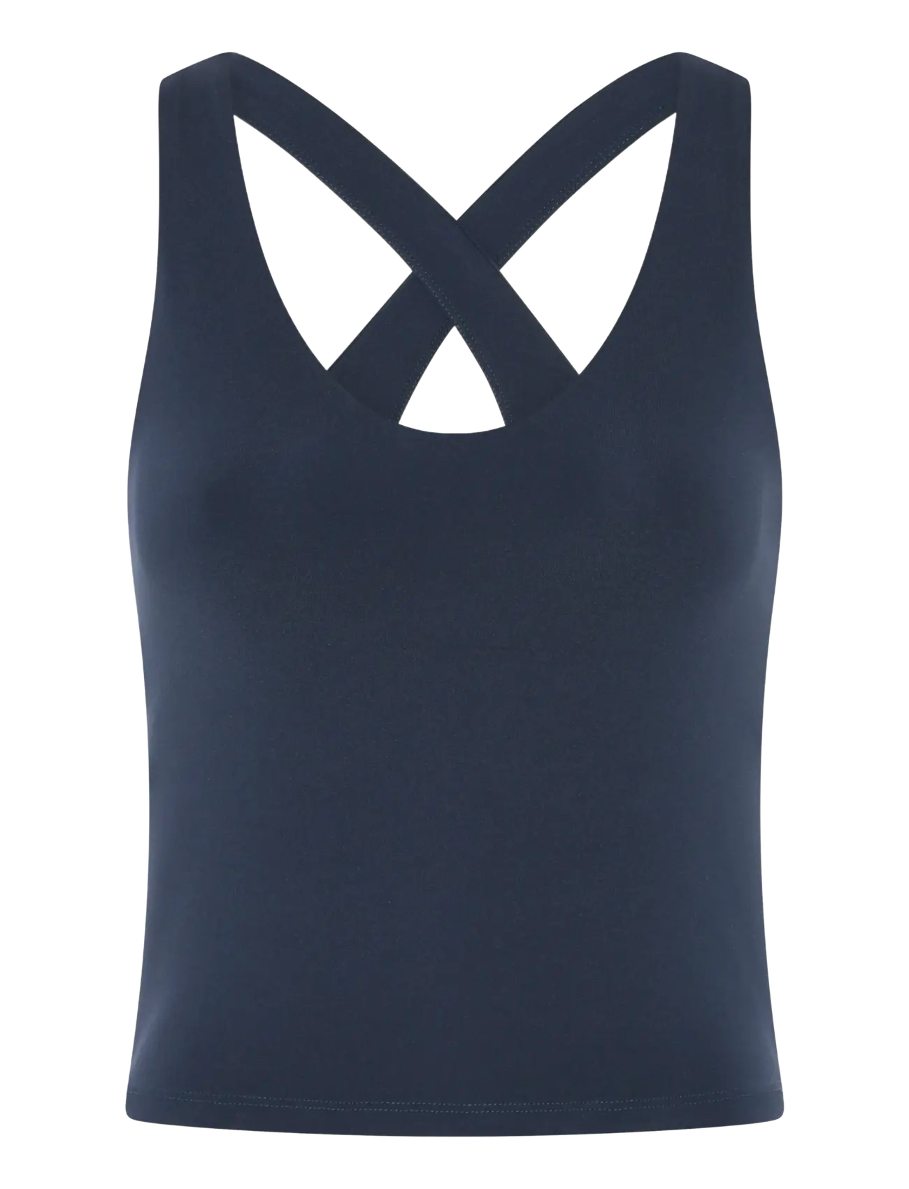 Girlfriend Collective Float Zoe Tank, Cross-Back - Tøj - MIDNIGHT / navy