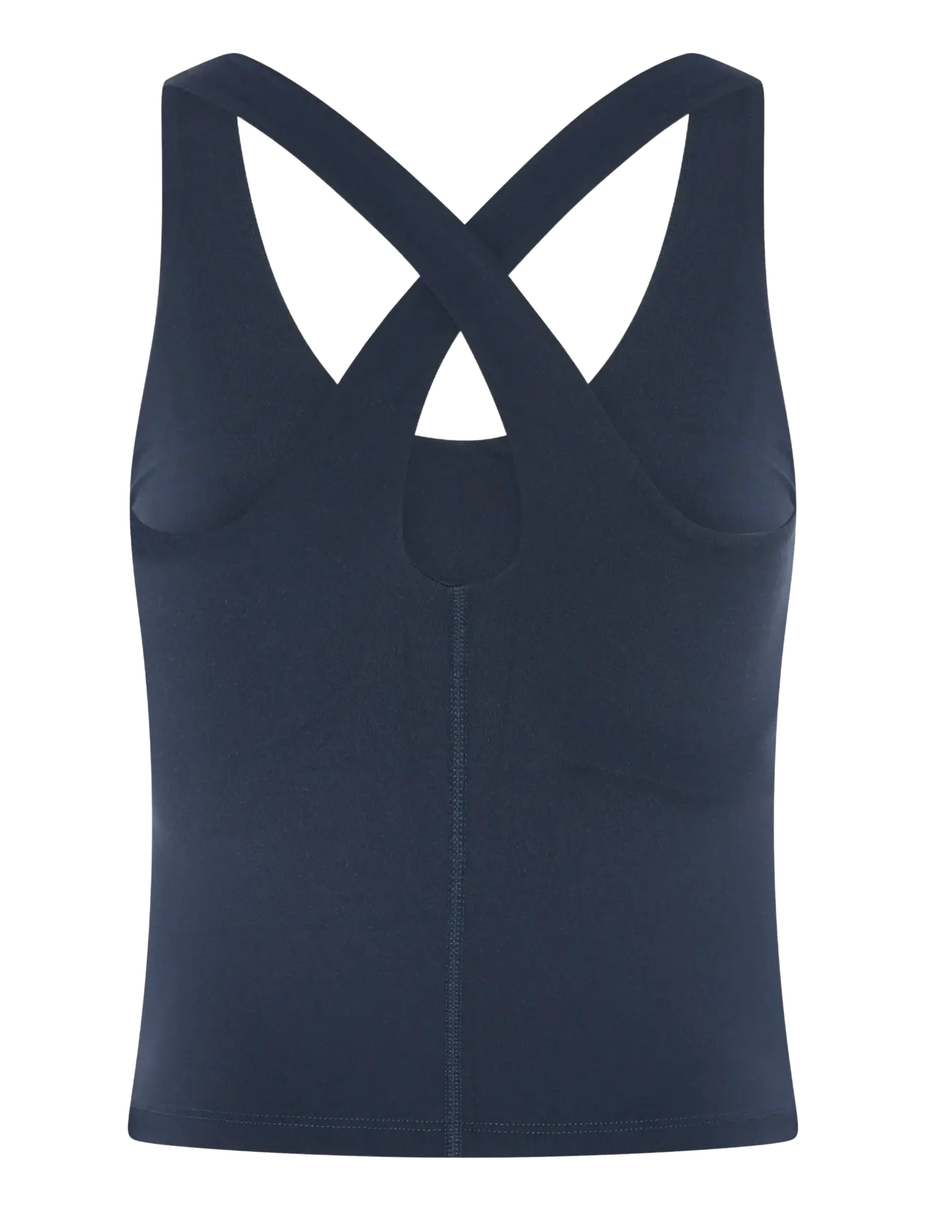 Girlfriend Collective - Float Zoe Tank, Cross-Back - tank tops - midnight - 2