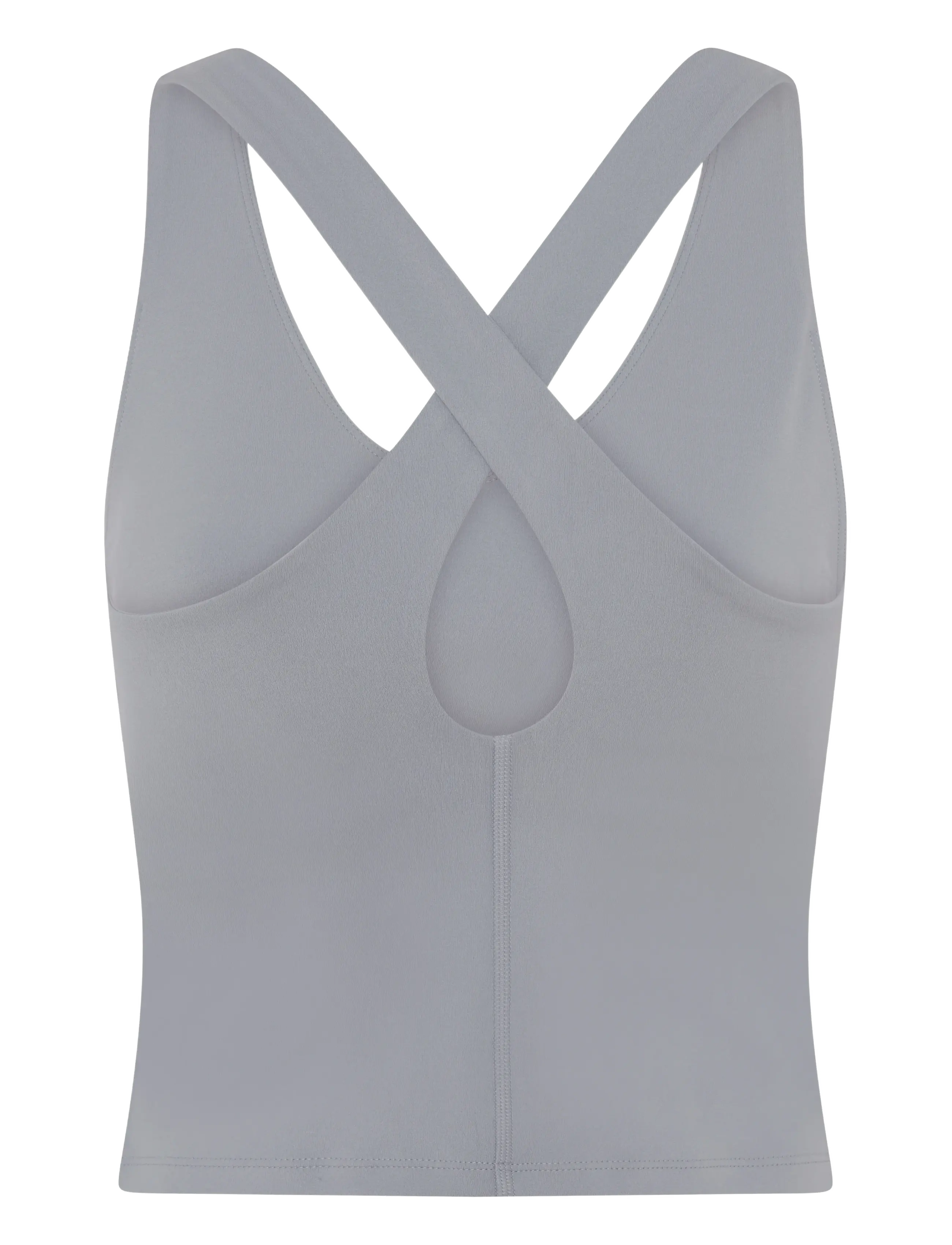 Girlfriend Collective - Float Zoe Tank, Cross-Back - tank tops - sea glass - 2