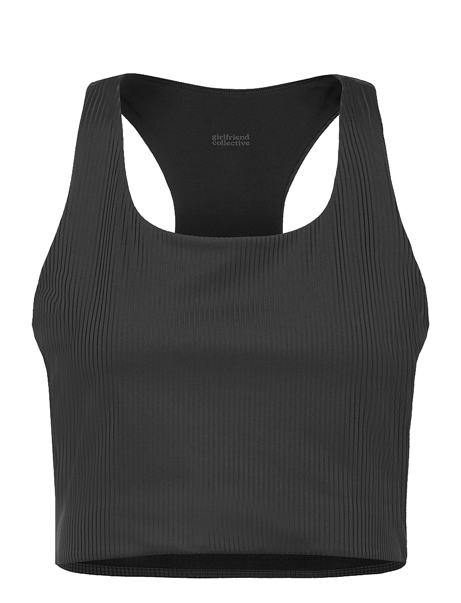 Girlfriend Collective - Rib Paloma Bra - mittlerer halt - black - 1