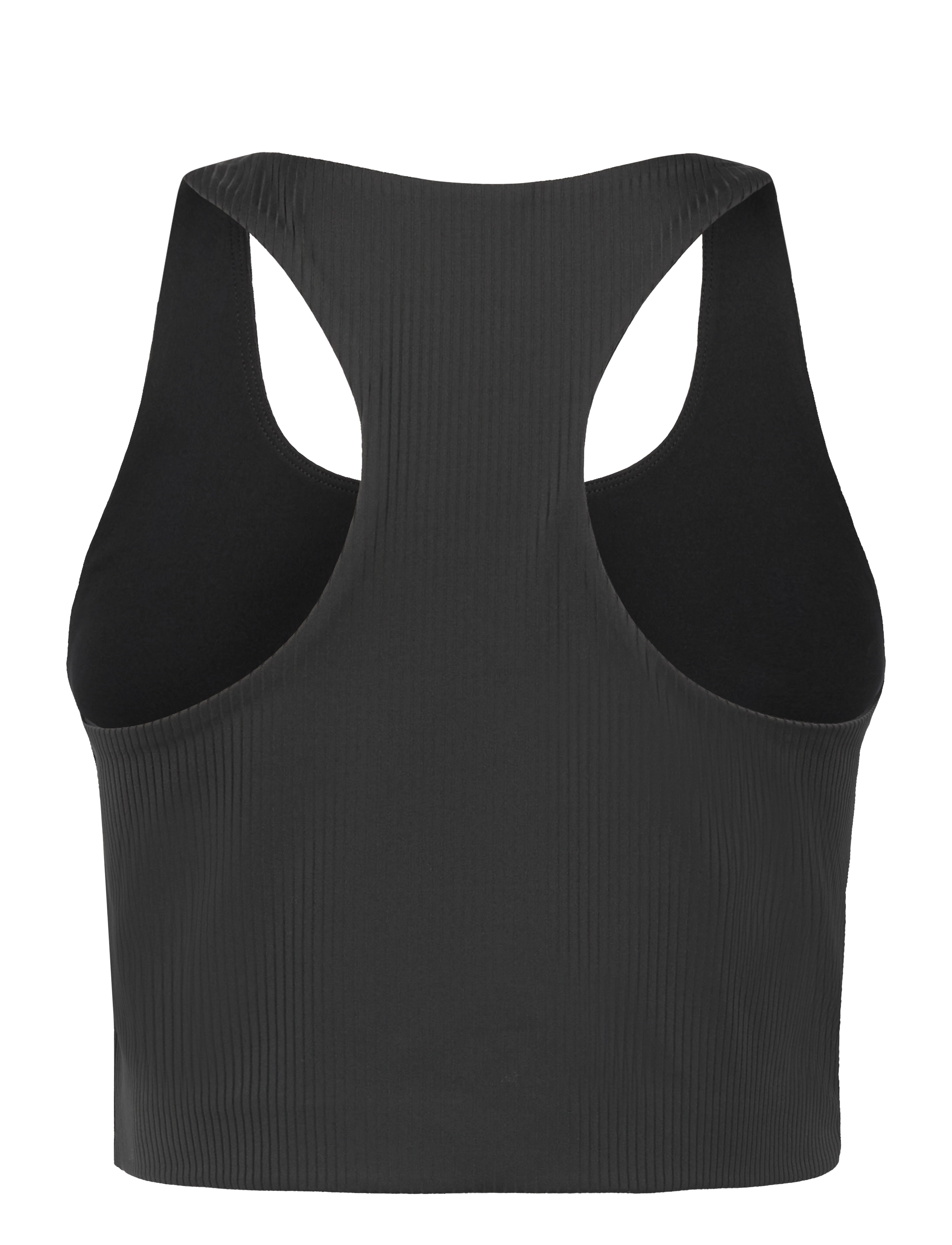 Girlfriend Collective - Rib Paloma Bra - mittlerer halt - black - 2