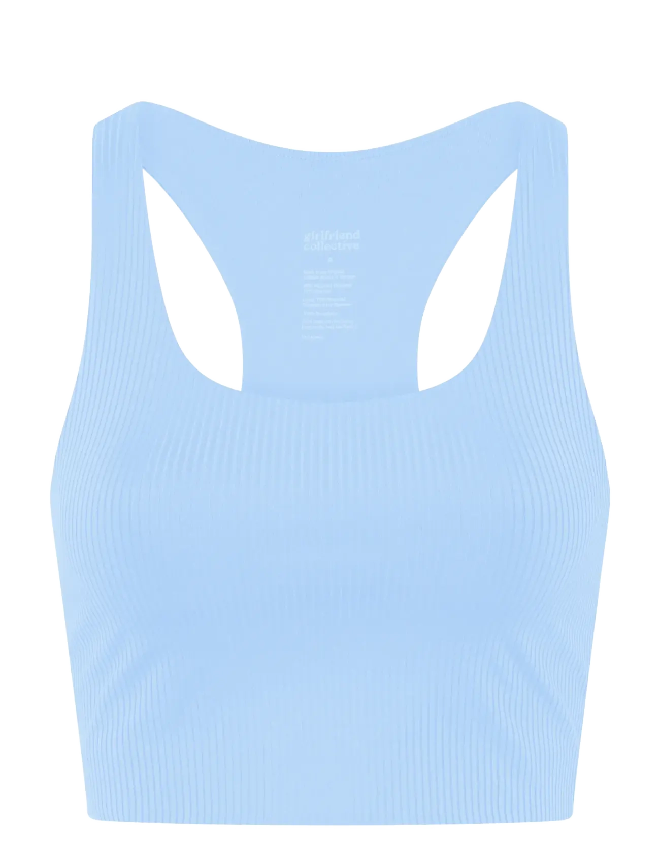 Girlfriend Collective Rib Paloma Bra - Undertøj - BLUEBELL / blue