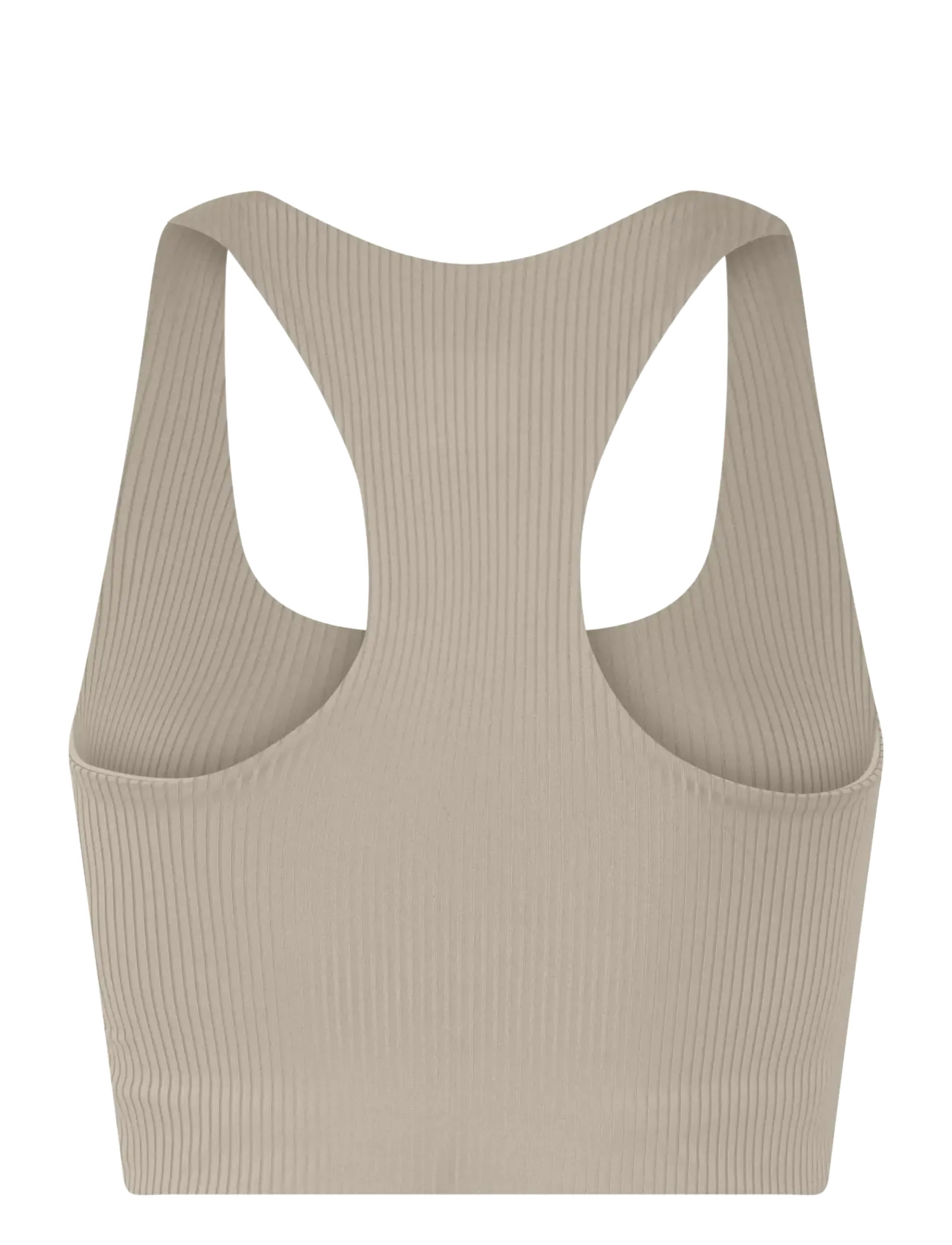 Girlfriend Collective - Rib Paloma Bra - sports bh'er: medium støtte - feather - 2