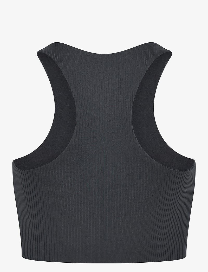 Girlfriend Collective - Rib Dylan Bra - mittlerer halt - black - 2