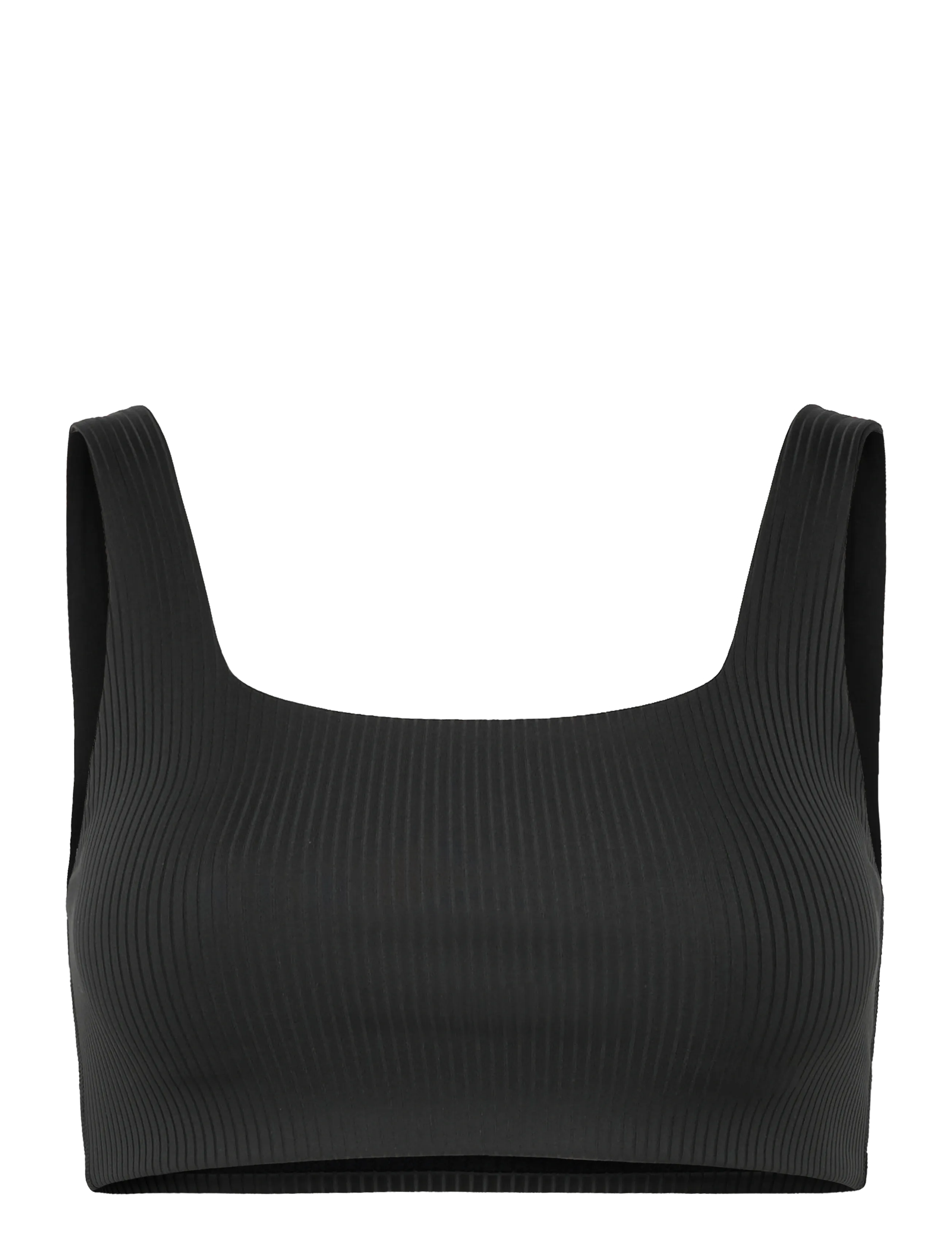 Girlfriend Collective Rib Tommy Bra - Undertøy - BLACK / black