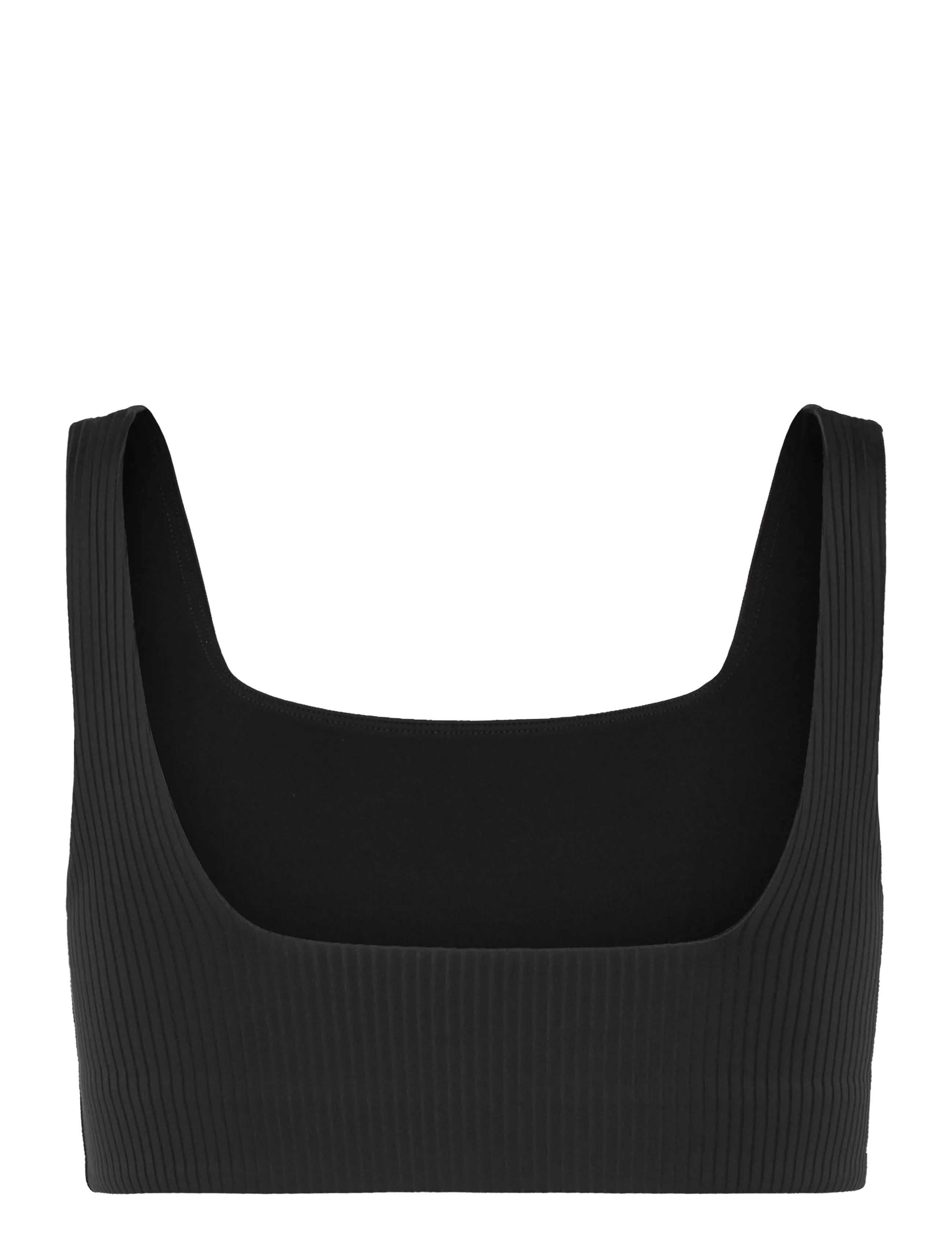 Girlfriend Collective - Rib Tommy Bra - laveste priser - black - 1