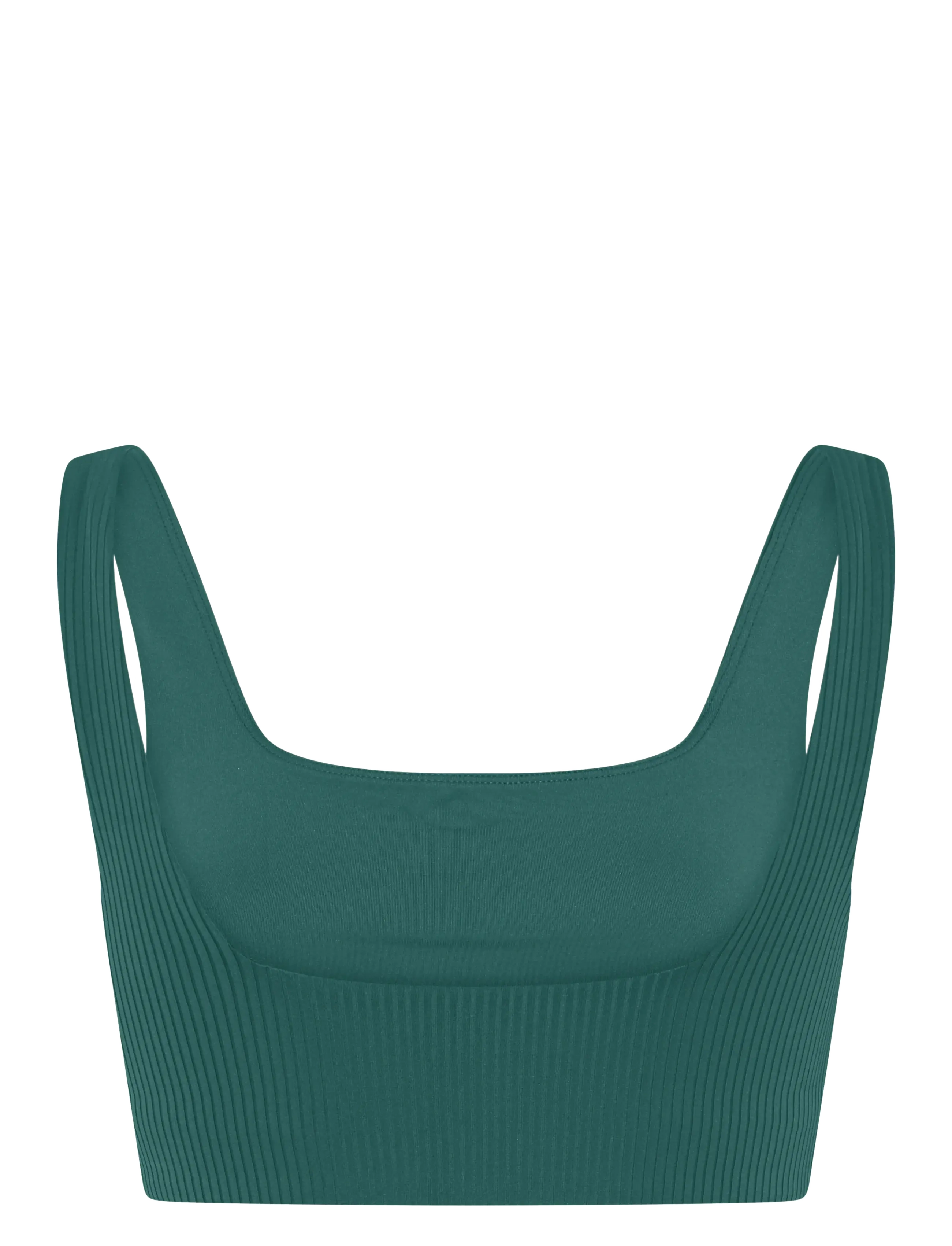 Girlfriend Collective - Rib Tommy Bra - laveste priser - rain forest - 2