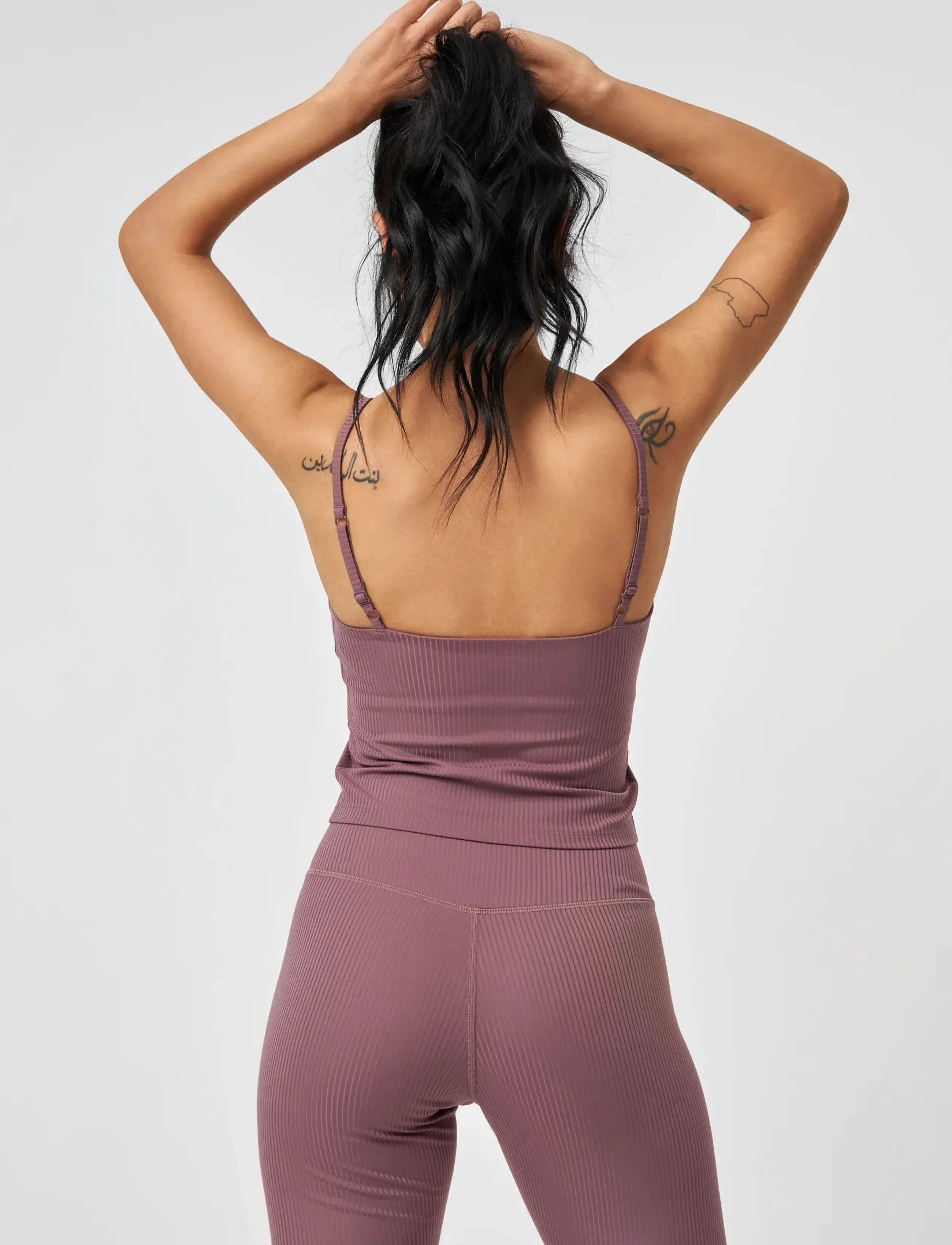 Girlfriend Collective - Rib Cami Top - pewter - 3