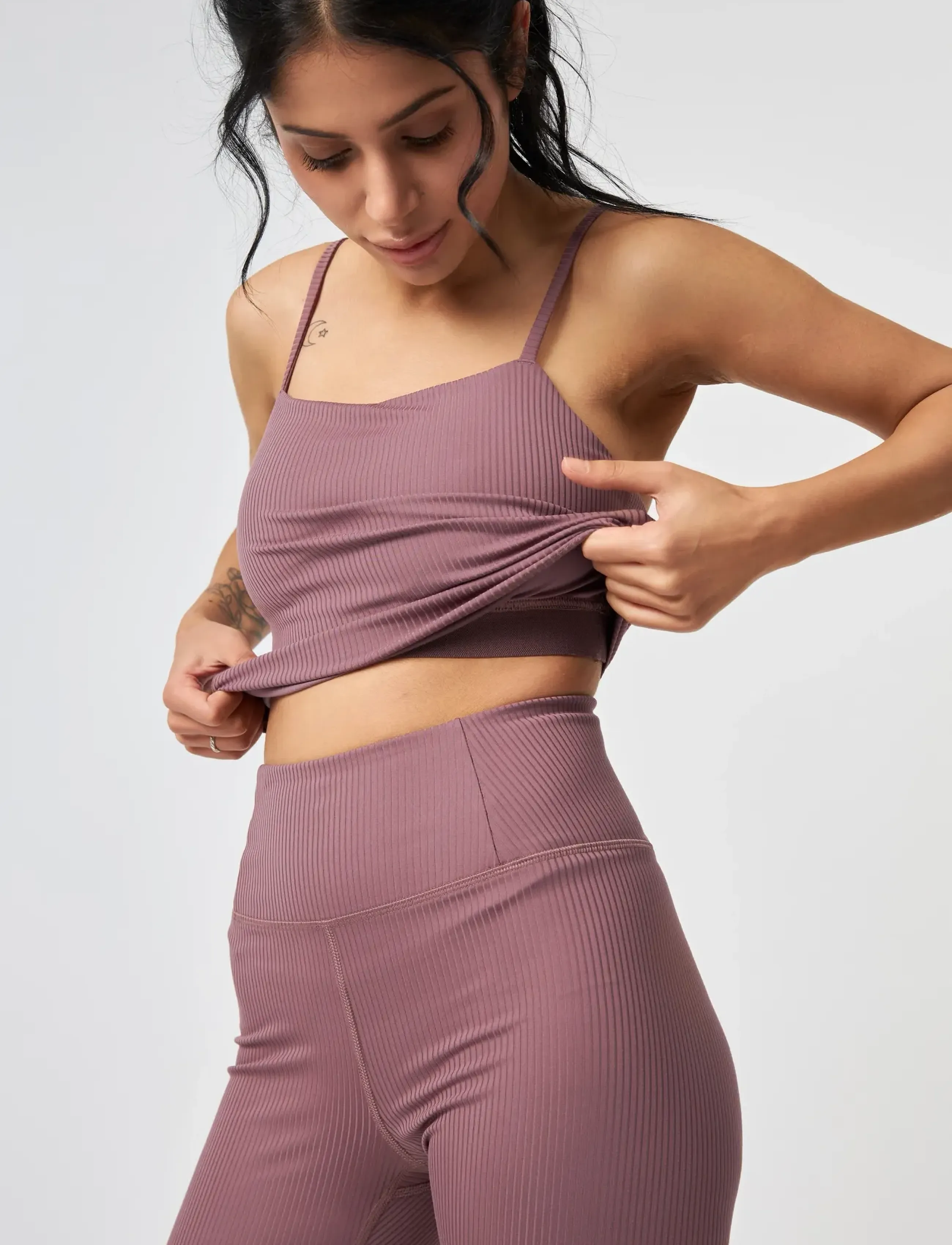 Girlfriend Collective - Rib Cami Top - pewter - 4