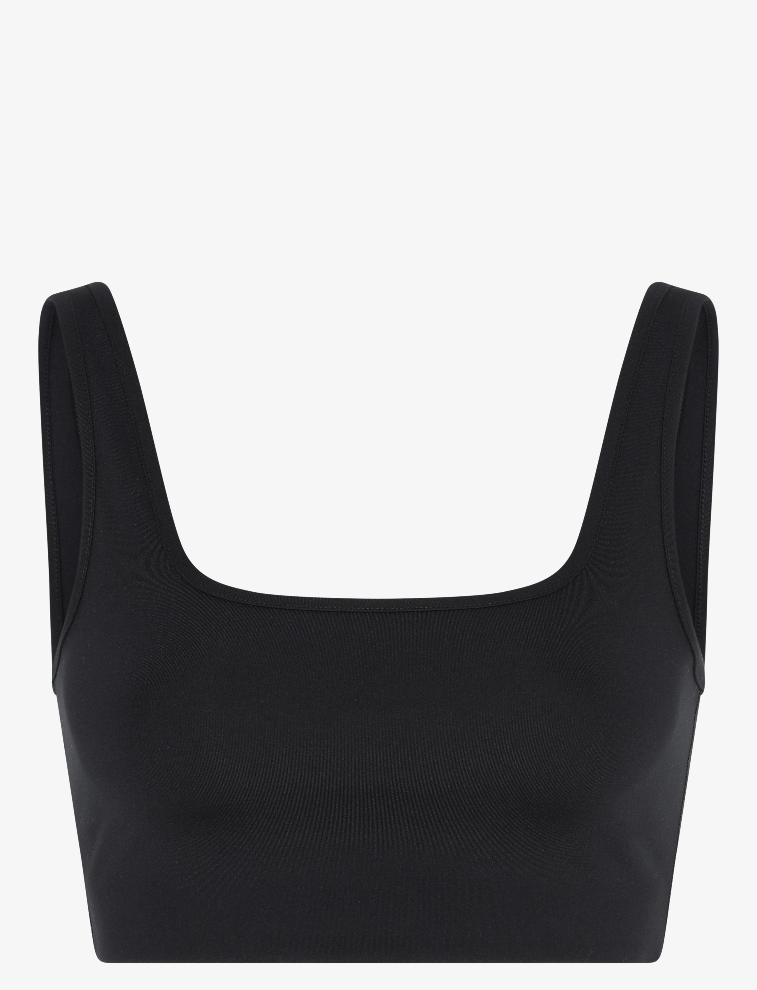 Girlfriend Collective Tipped Tommy Bra, Square-Neck - Alles anzeigen - BLACK / black