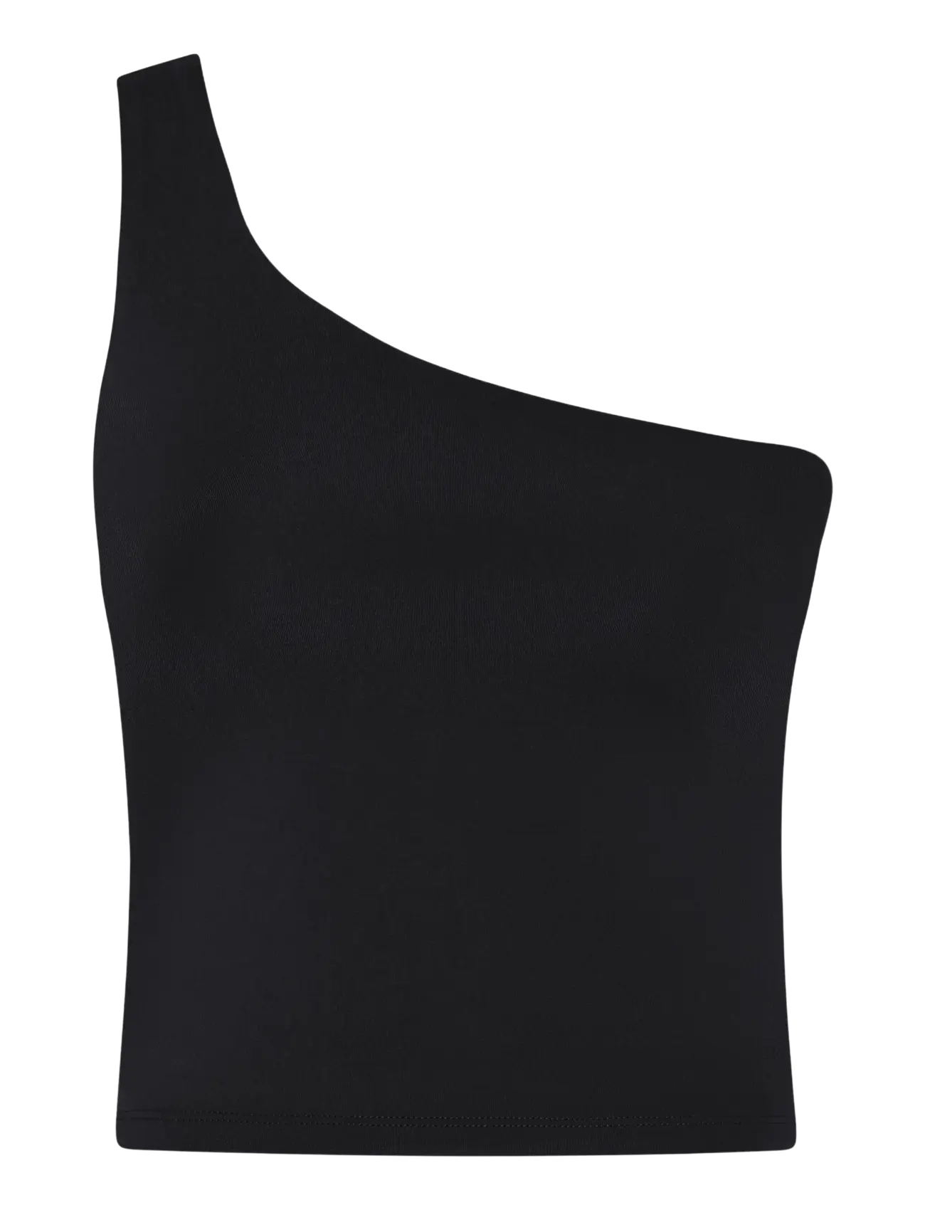 Girlfriend Collective Bianca Tank, One Shoulder - Shop efter alder: børn - BLACK / black