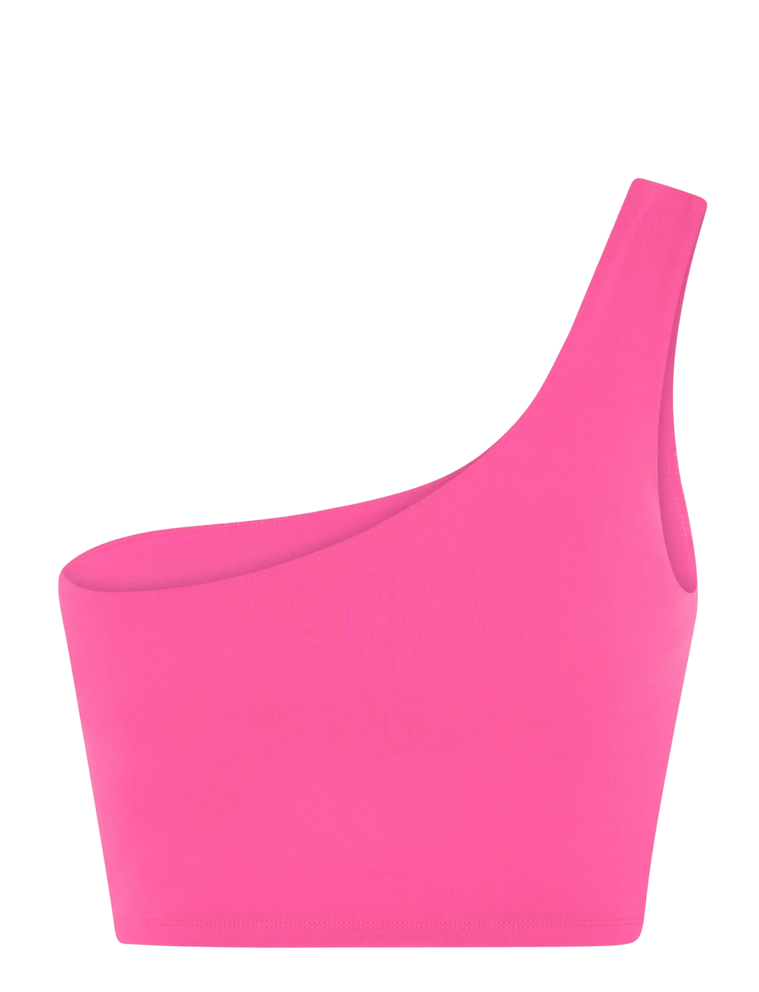 Girlfriend Collective - Bianca Tank, One Shoulder - ultraviolet - 2