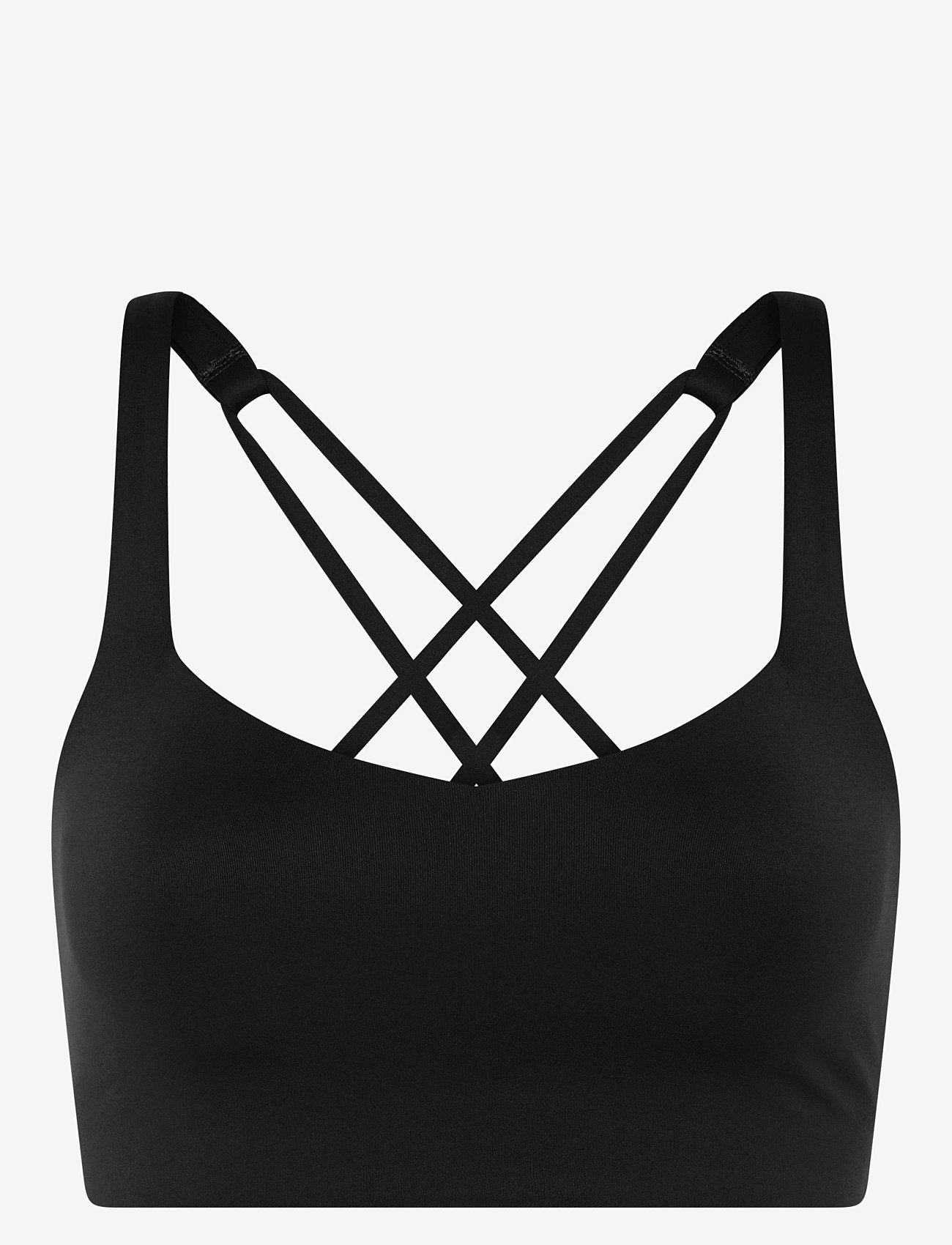 Girlfriend Collective - Float Riley Sweetheart Bra - sports bras - black - 1