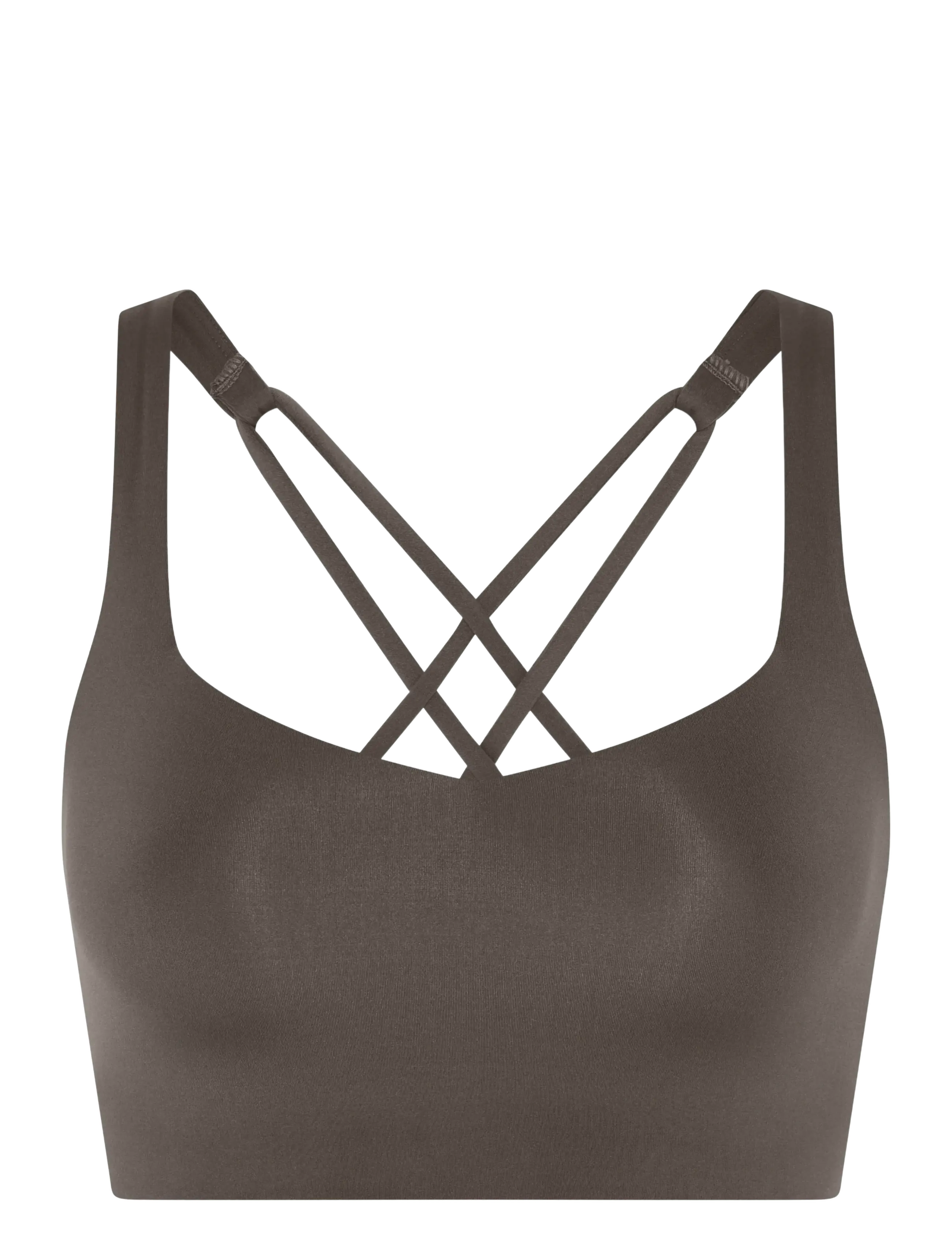Girlfriend Collective Float Riley Sweetheart Bra - Undertøj - MINK / brown