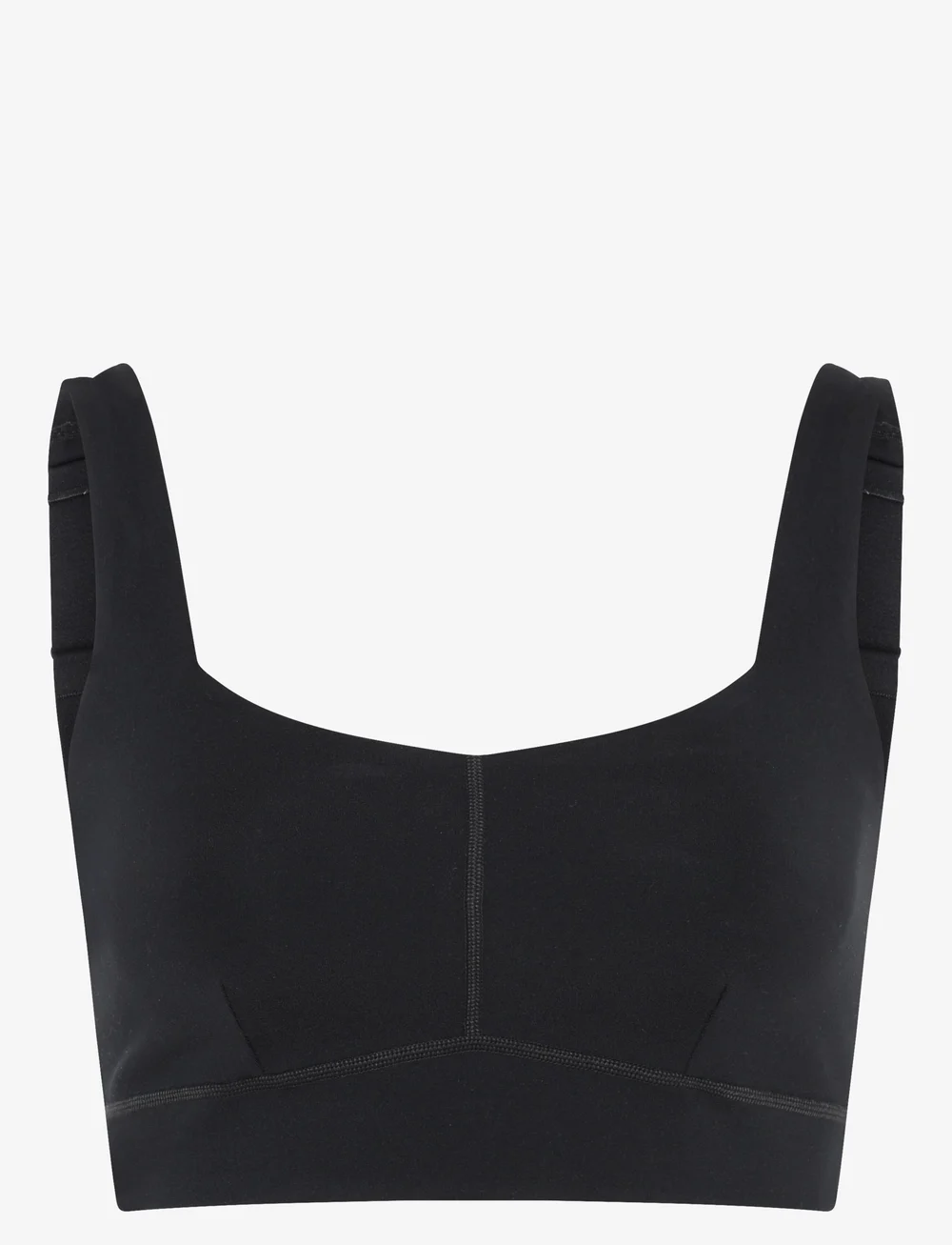 Girlfriend Collective - Luxe Addison Bra - medium støtte - black - 1