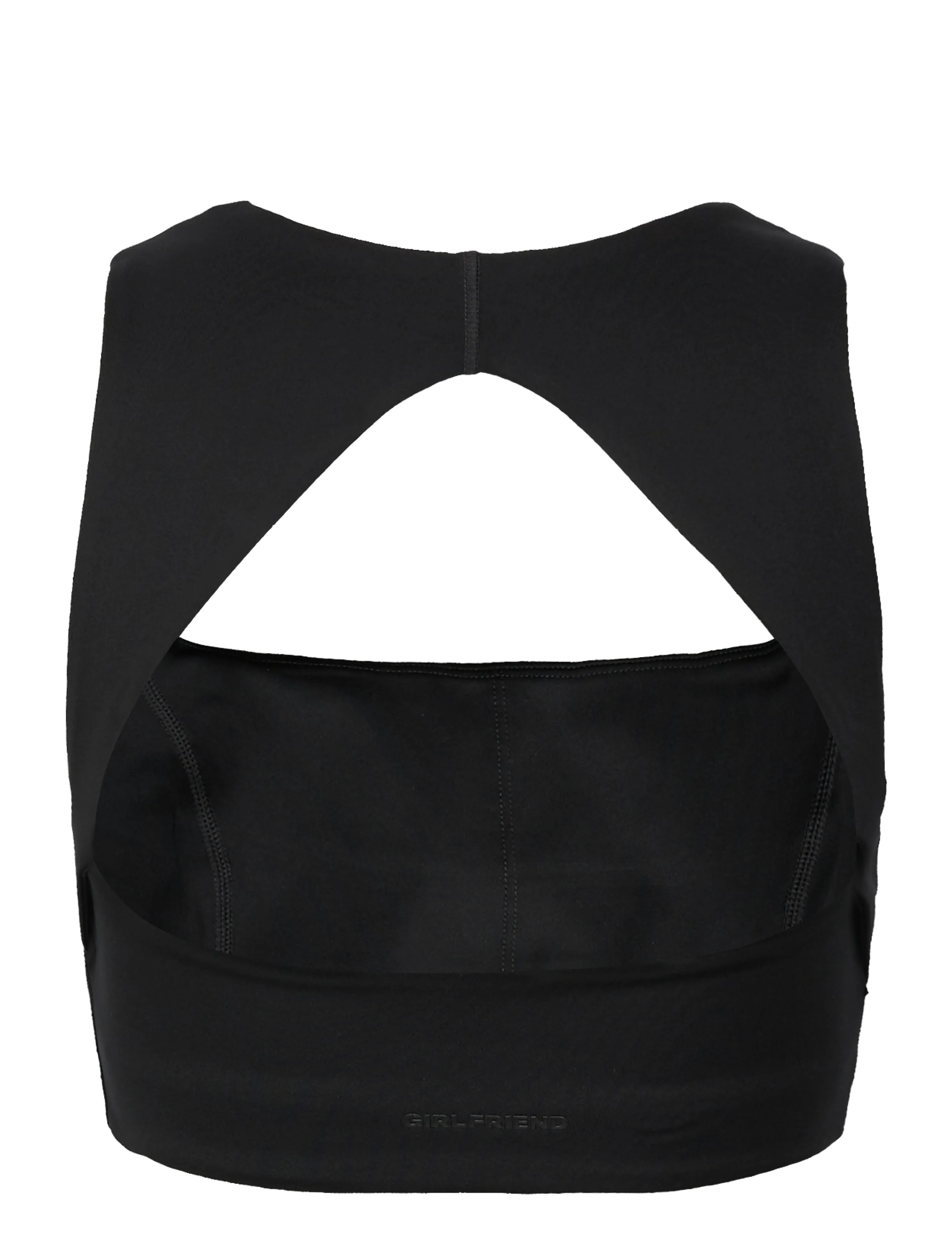 Girlfriend Collective - Natalie Seamed Bra - sport-bhs - black - 1