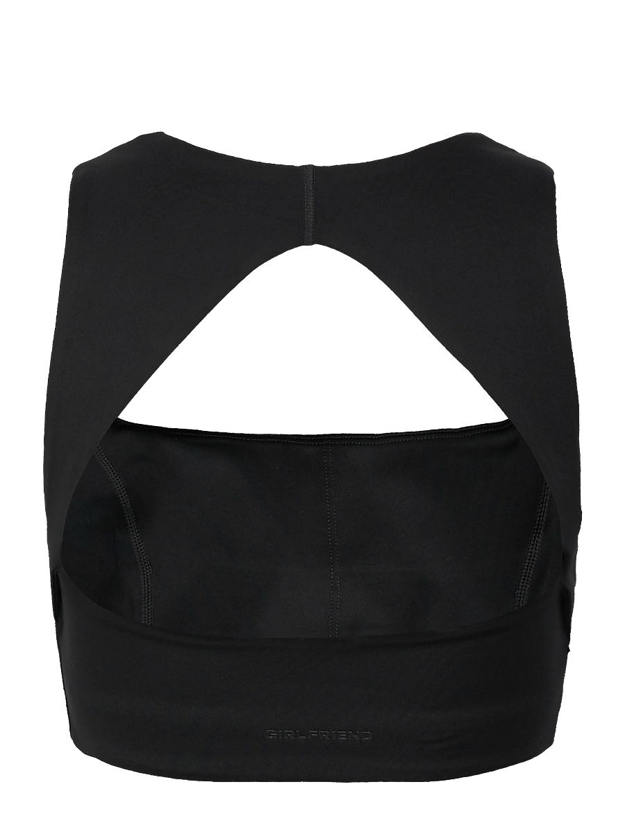 Girlfriend Collective - Natalie Seamed Bra - sport-bhs - black - 1