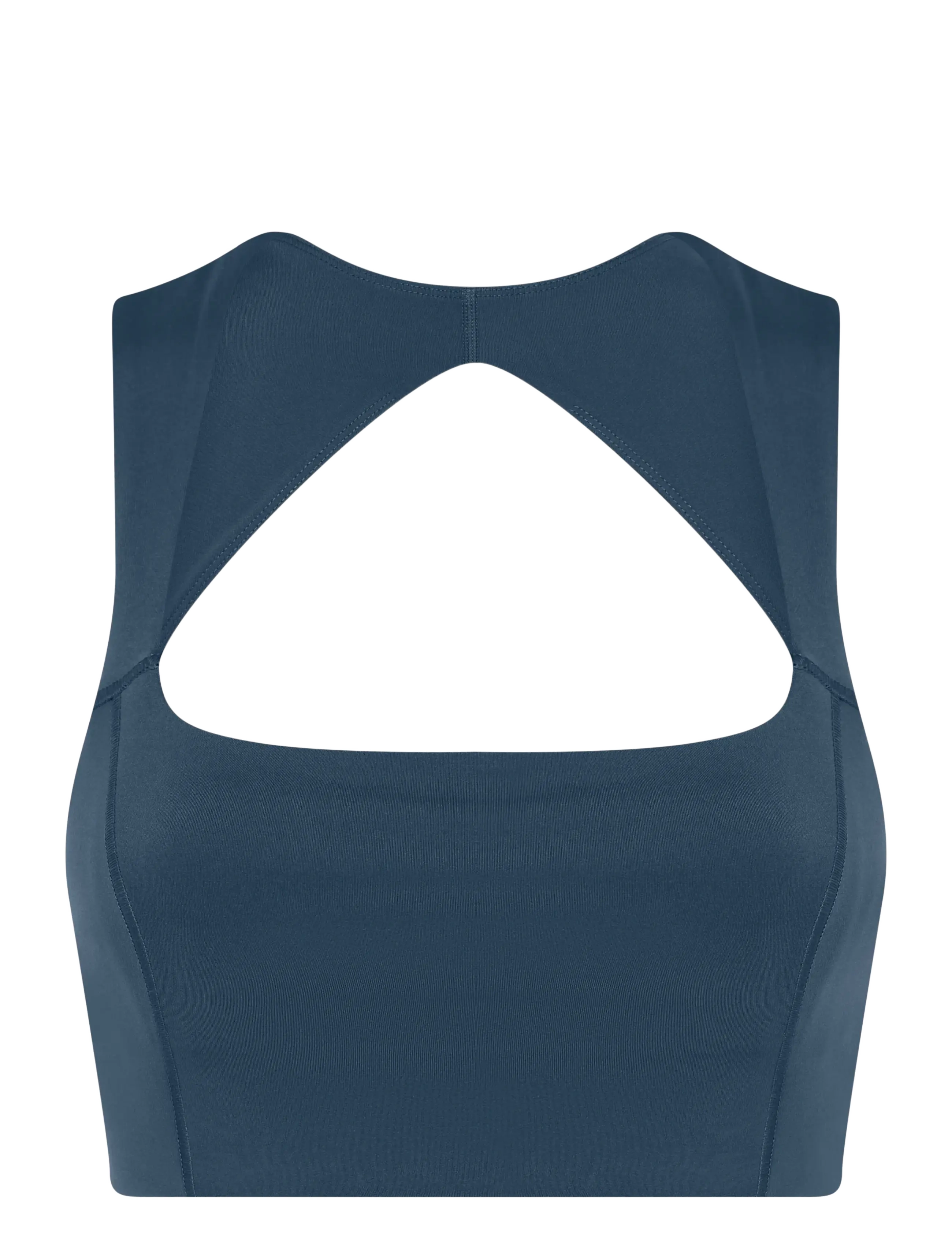 Girlfriend Collective Natalie Seamed Bra - Sports BH'er - INK / blue