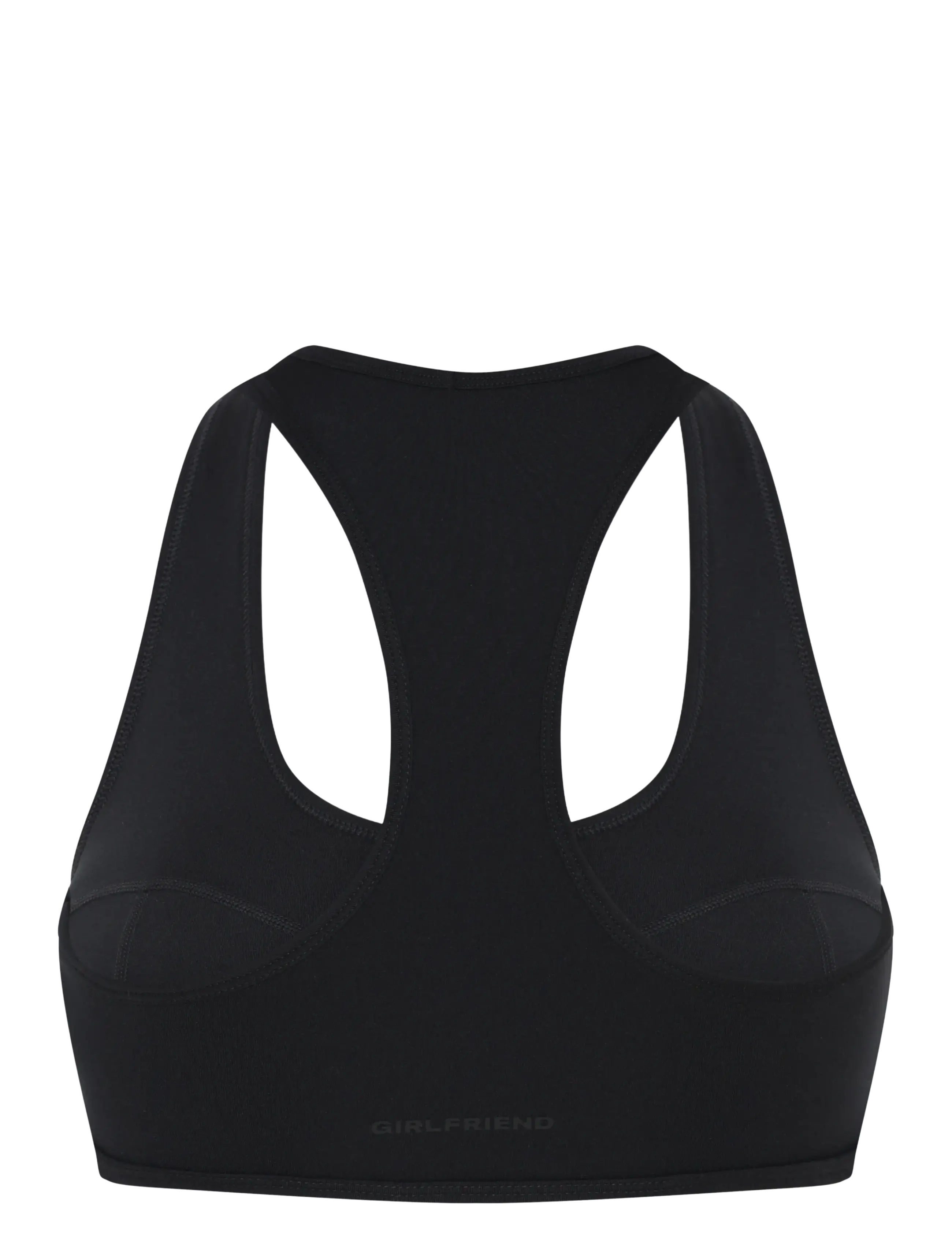 Girlfriend Collective - Connie Curved Bra - sports-bh - black - 2