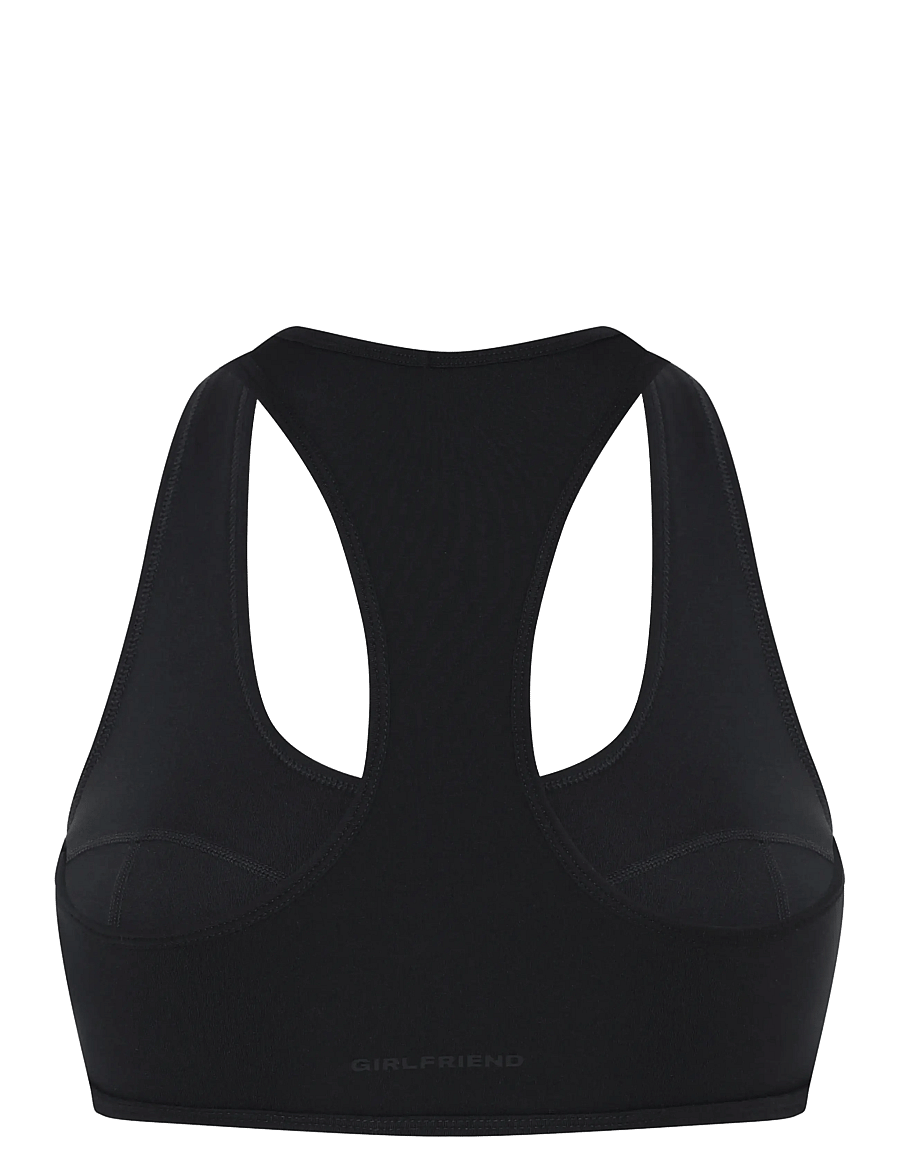 Girlfriend Collective - Connie Curved Bra - sports-bh - black - 2