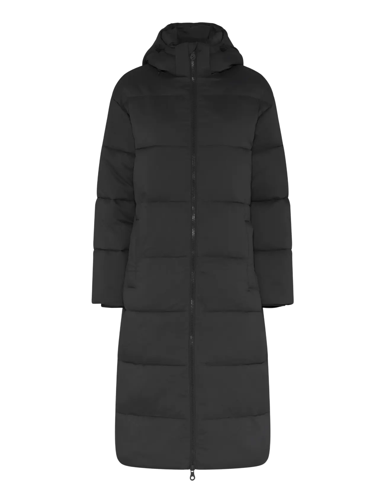 GIRLFRIEND COLLECTIVE Puffer Jacke, Long Schwarz - XS - Damen