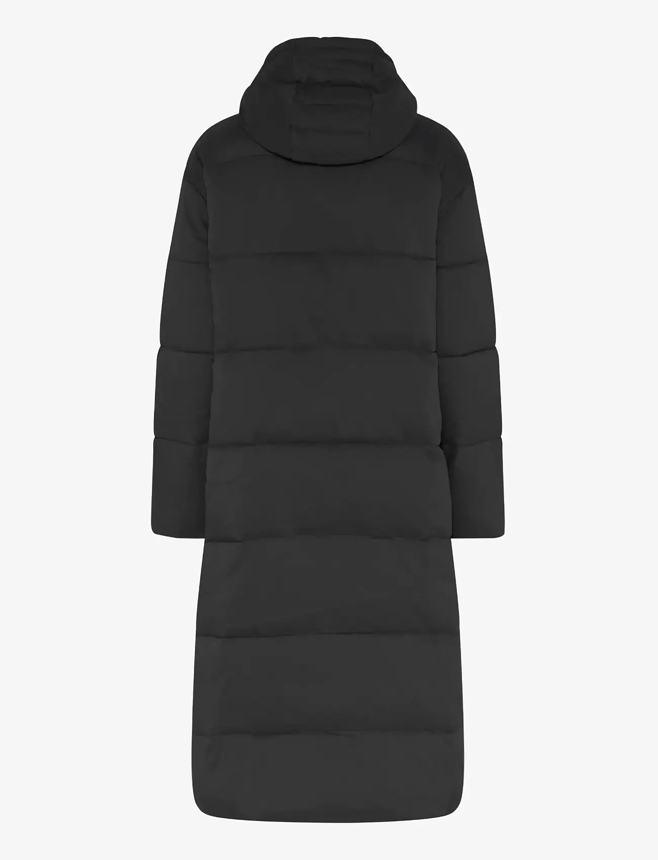 Girlfriend Collective - Puffer Jacket, Long - black - 2