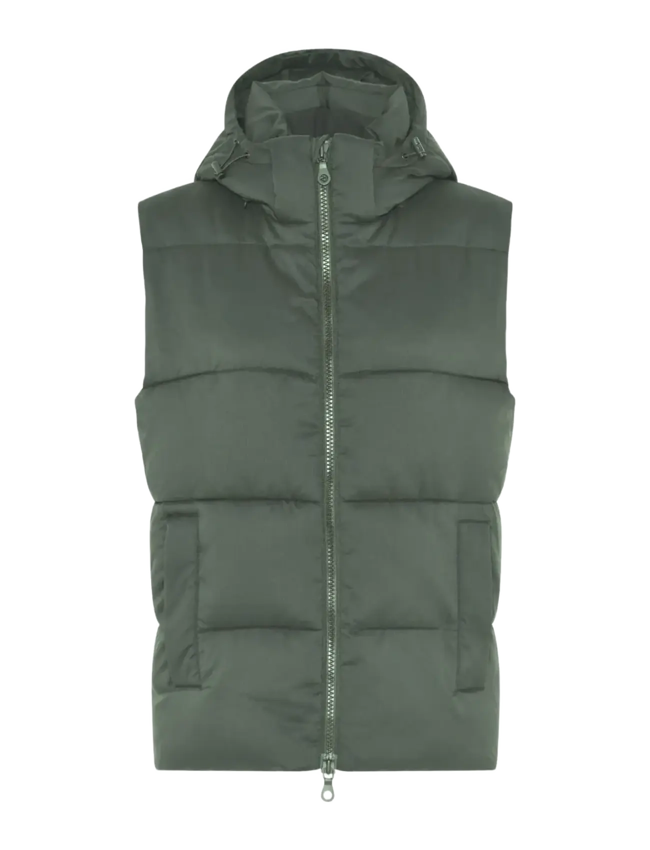 Girlfriend Collective Puffer Vest - Jackor & Kappor - THYME / khaki/green
