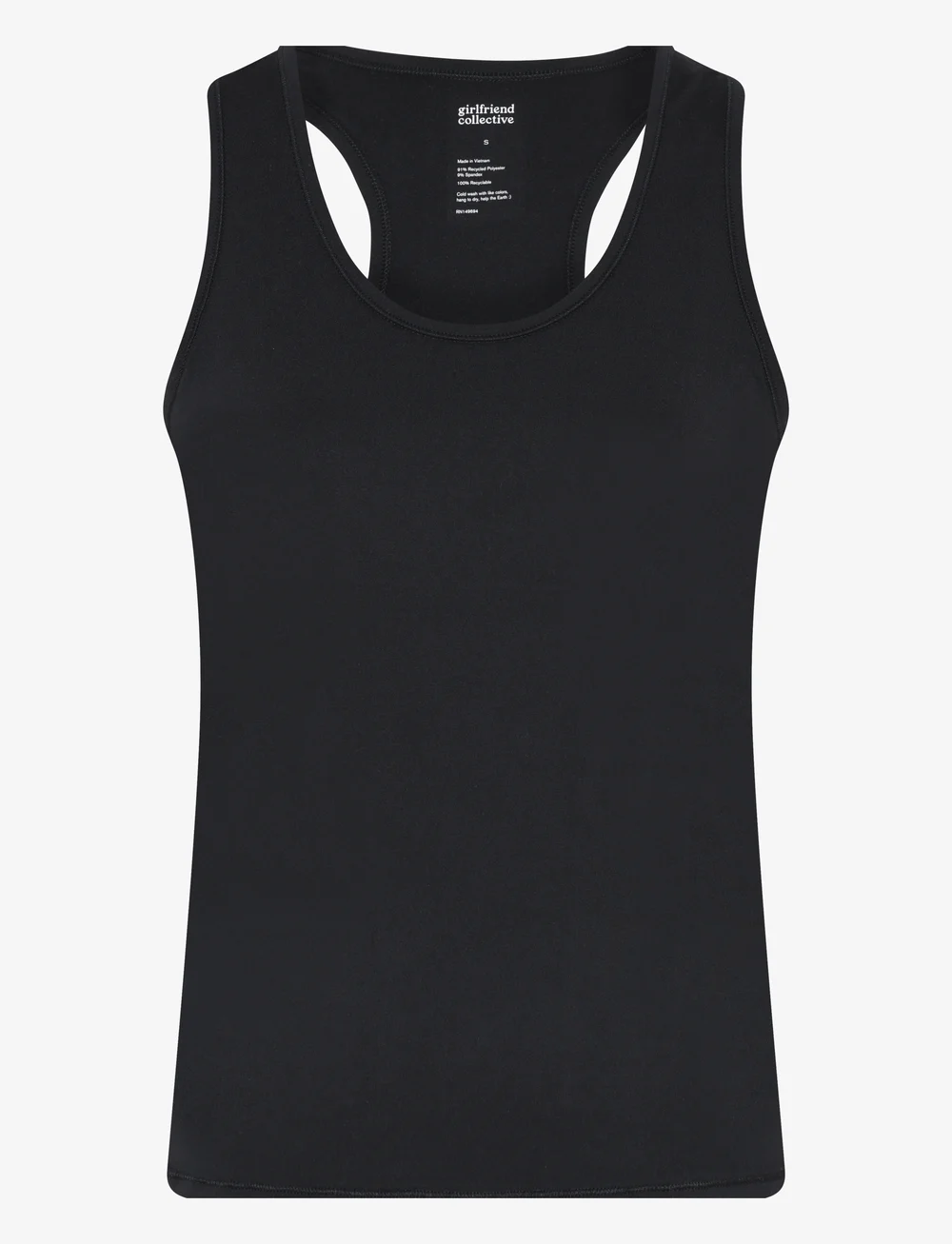 Girlfriend Collective - Reset Train Relaxed Tank - topjes - black - 1