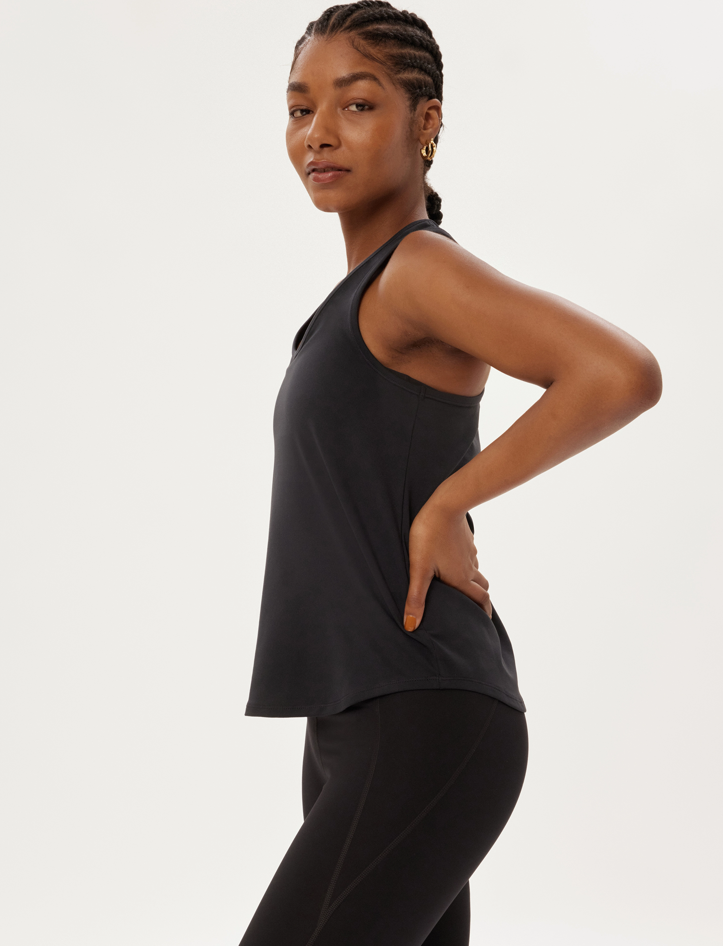 Girlfriend Collective Reset Train Relaxed Tank linnen dam – bild 8