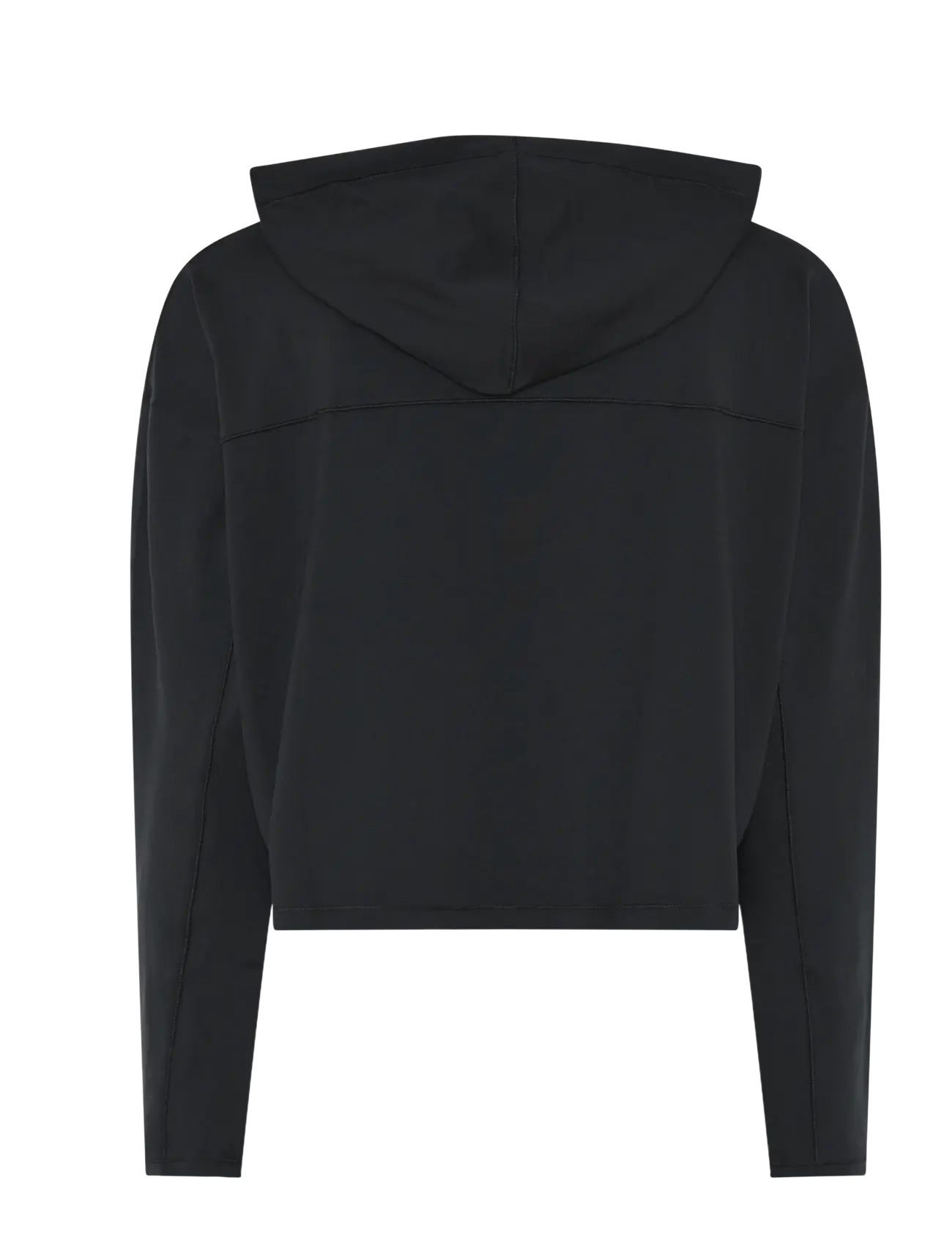 Girlfriend Collective - Reset Long Sleeve Hoodie - hættetrøjer - black - 2