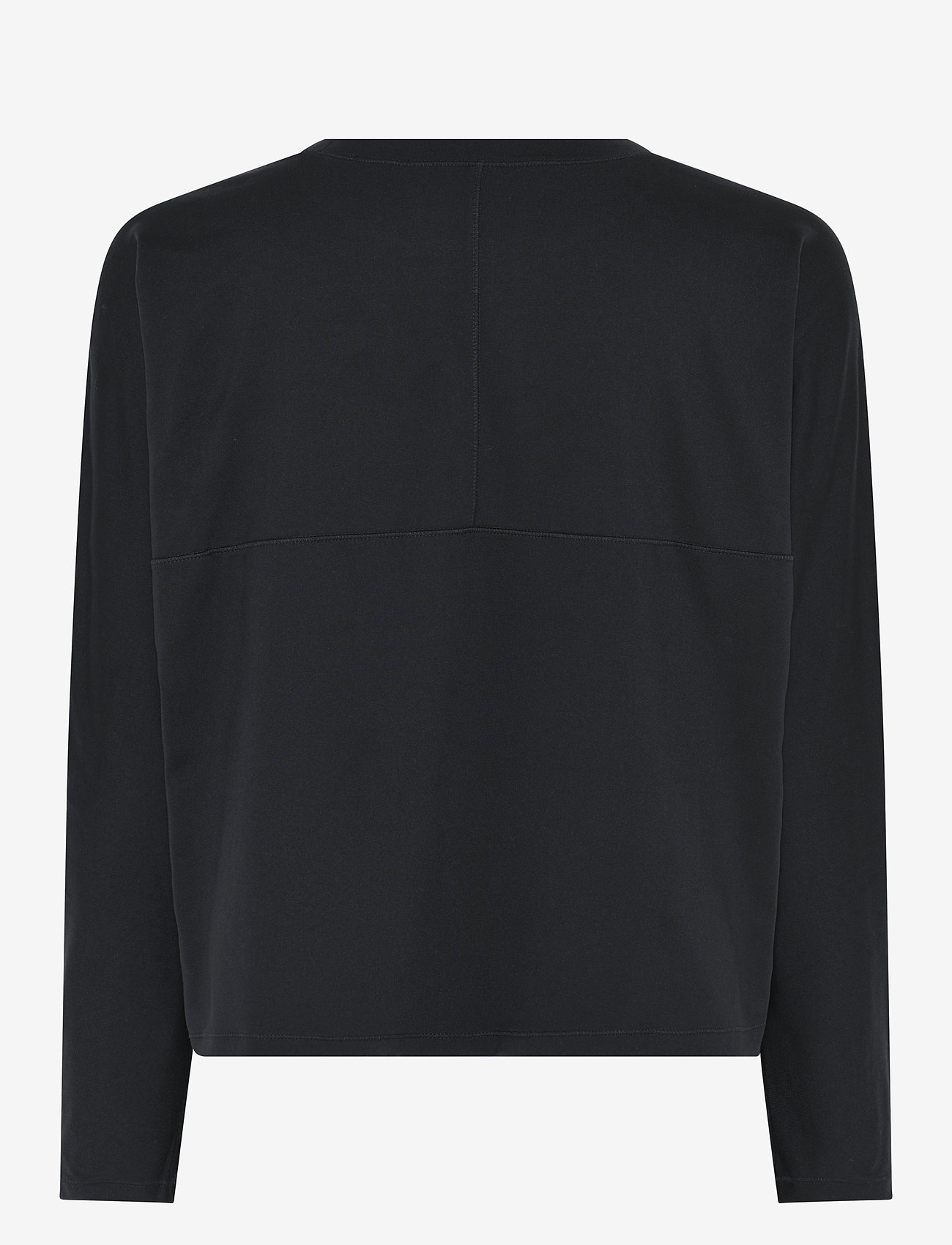 Girlfriend Collective - ReSet Long Sleeve Tee - langarmshirts - black - 2