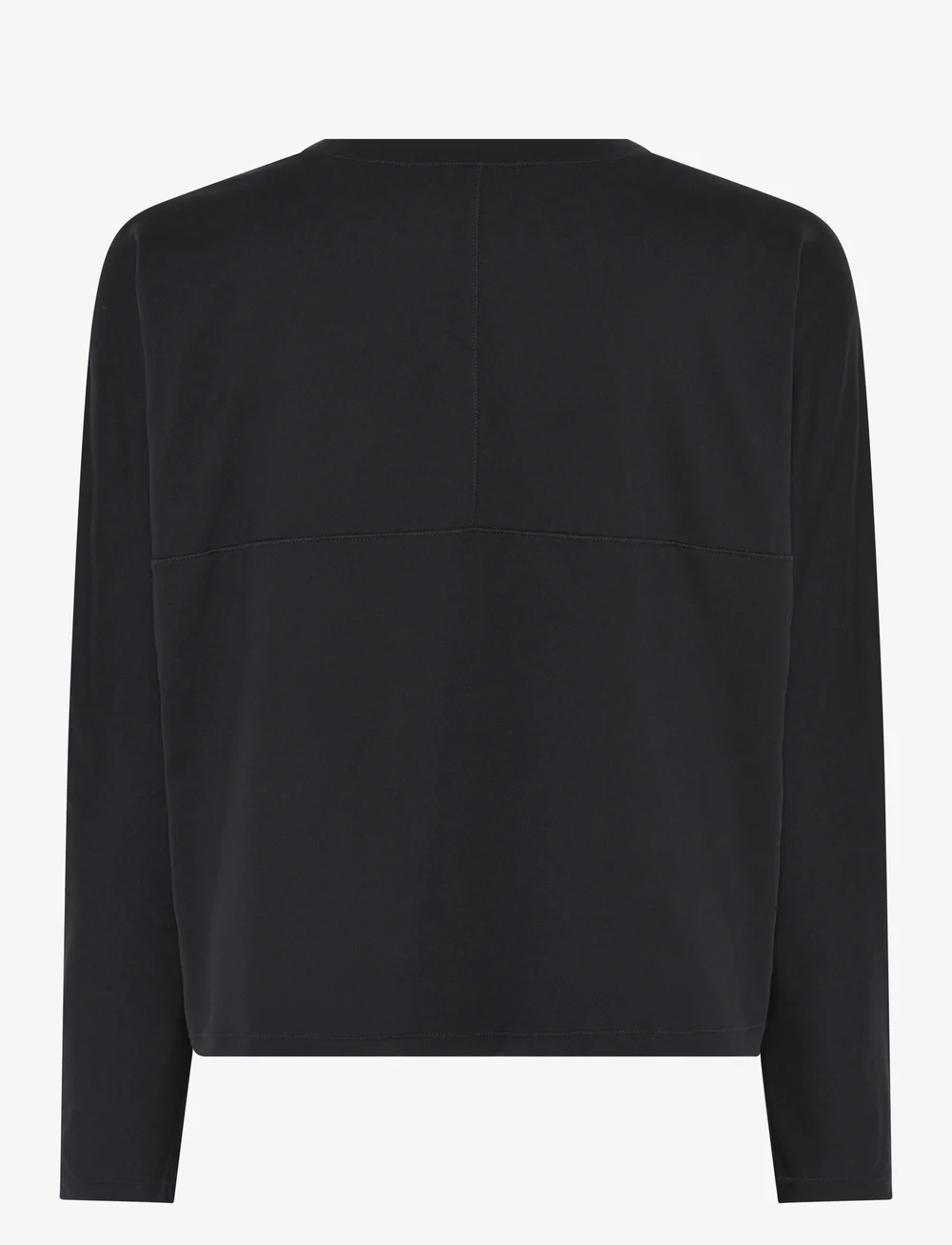 Girlfriend Collective - Reset Long Sleeve Tee - långärmade tröjor - black - 2