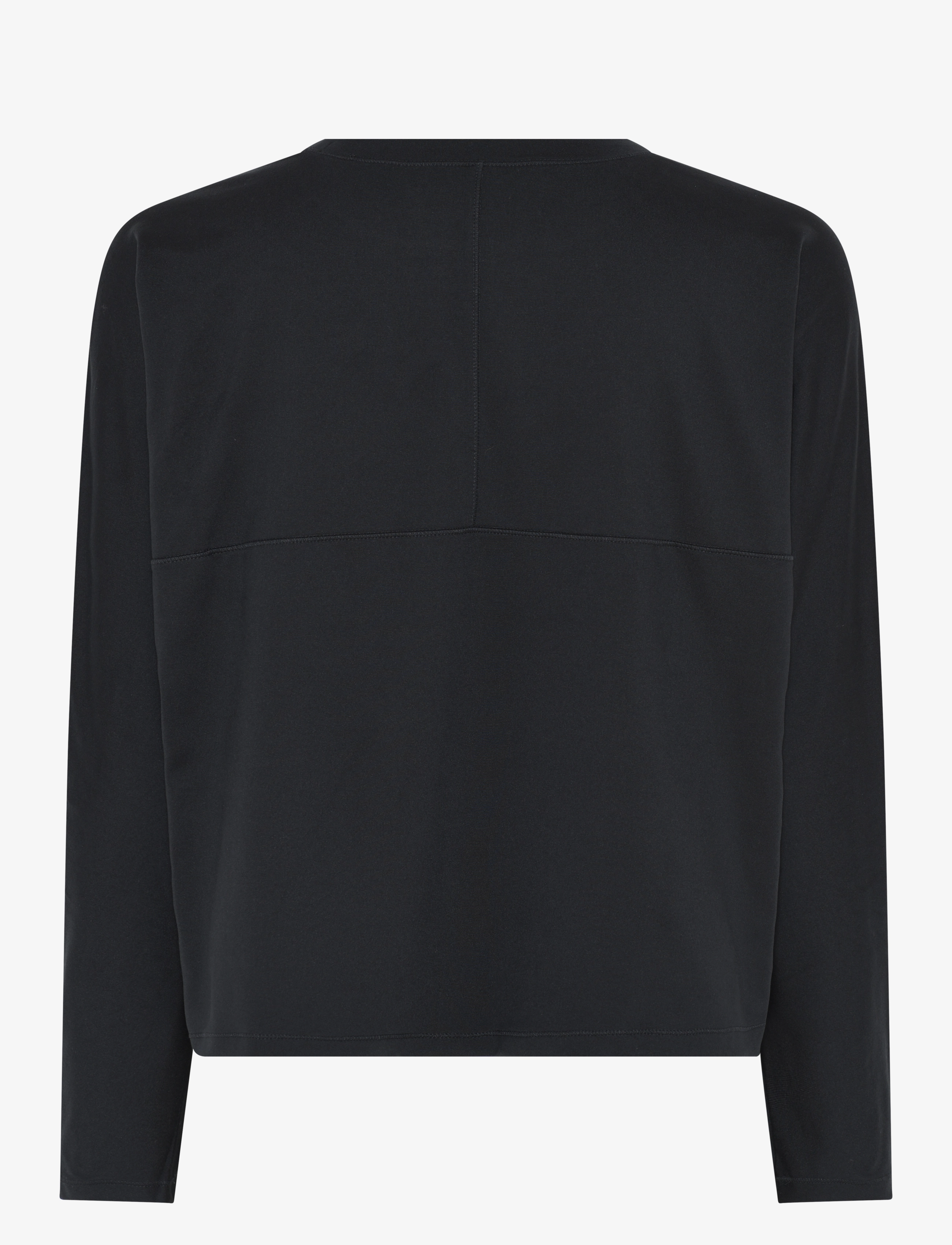 Girlfriend Collective - Reset Long Sleeve Tee - langærmede toppe - black - 3