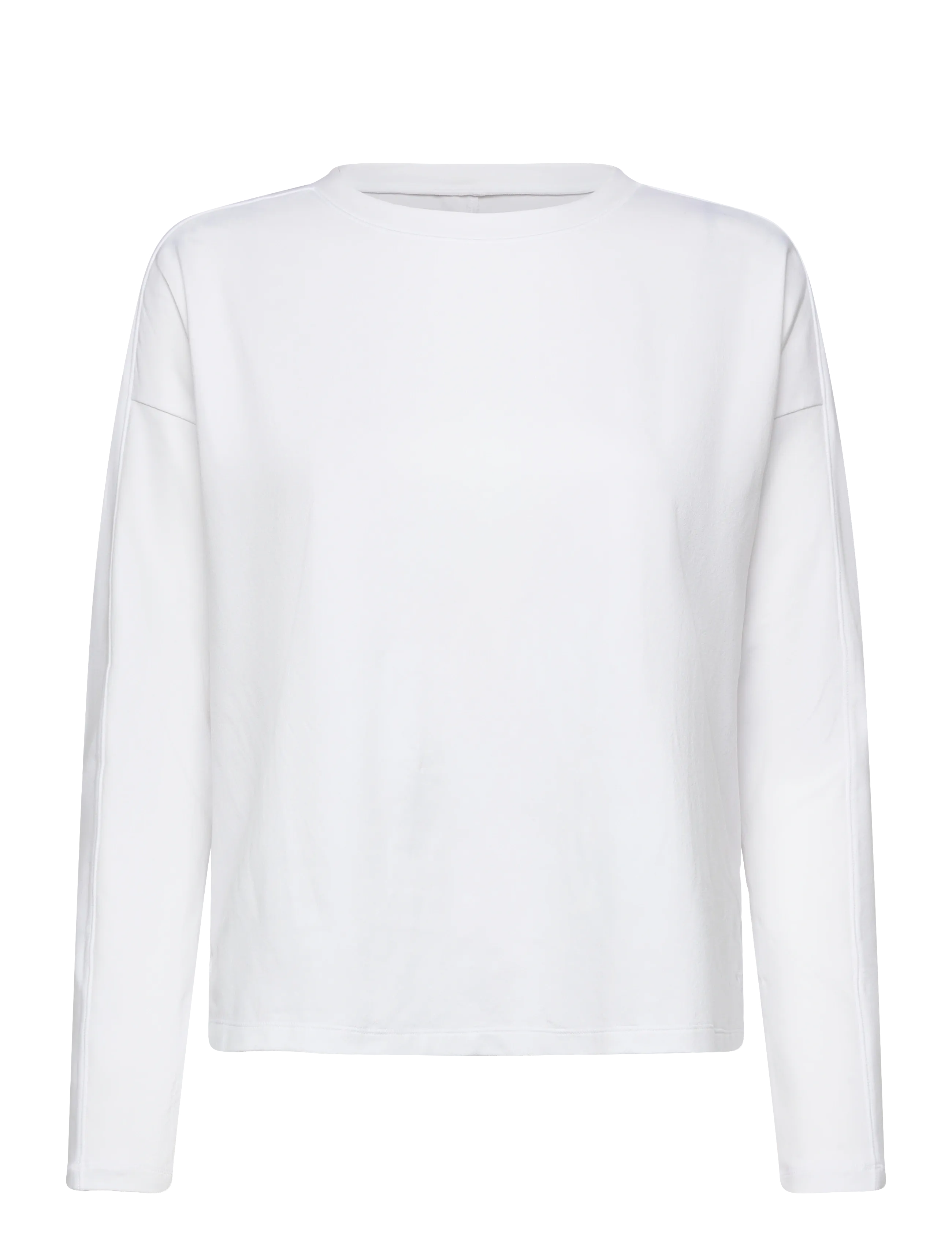 Girlfriend Collective ReSet Long Sleeve Tee - Girlfriend Collective - IVORY / white