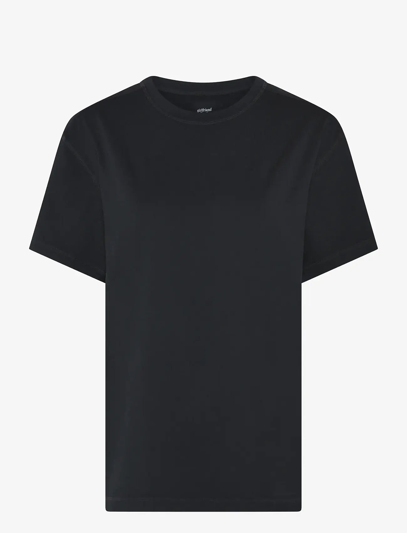 Girlfriend Collective - Reset Relaxed Workout Tee - t-shirts - black - 1