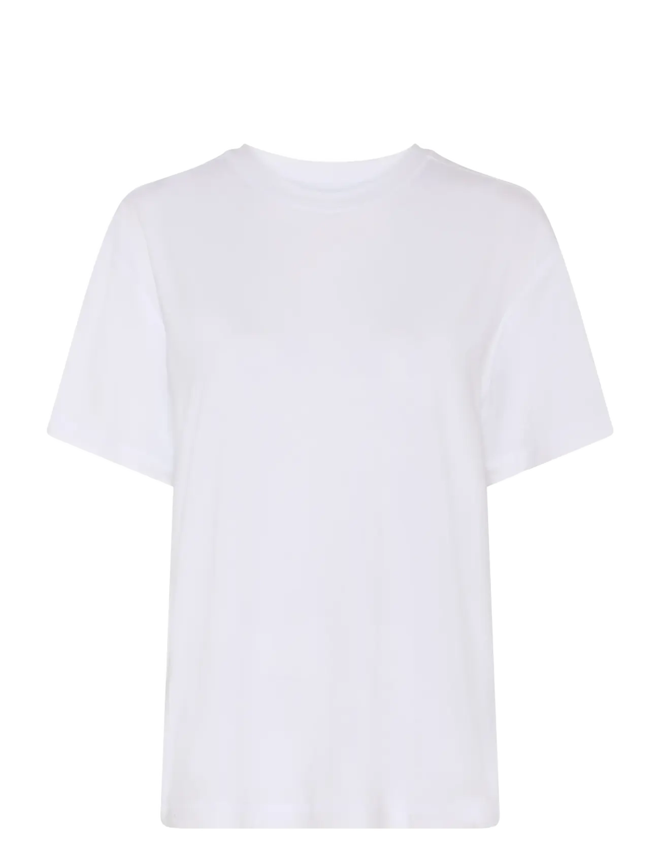 Girlfriend Collective Reset Relaxed Workout Tee - Overdele - BRIGHT WHITE / white