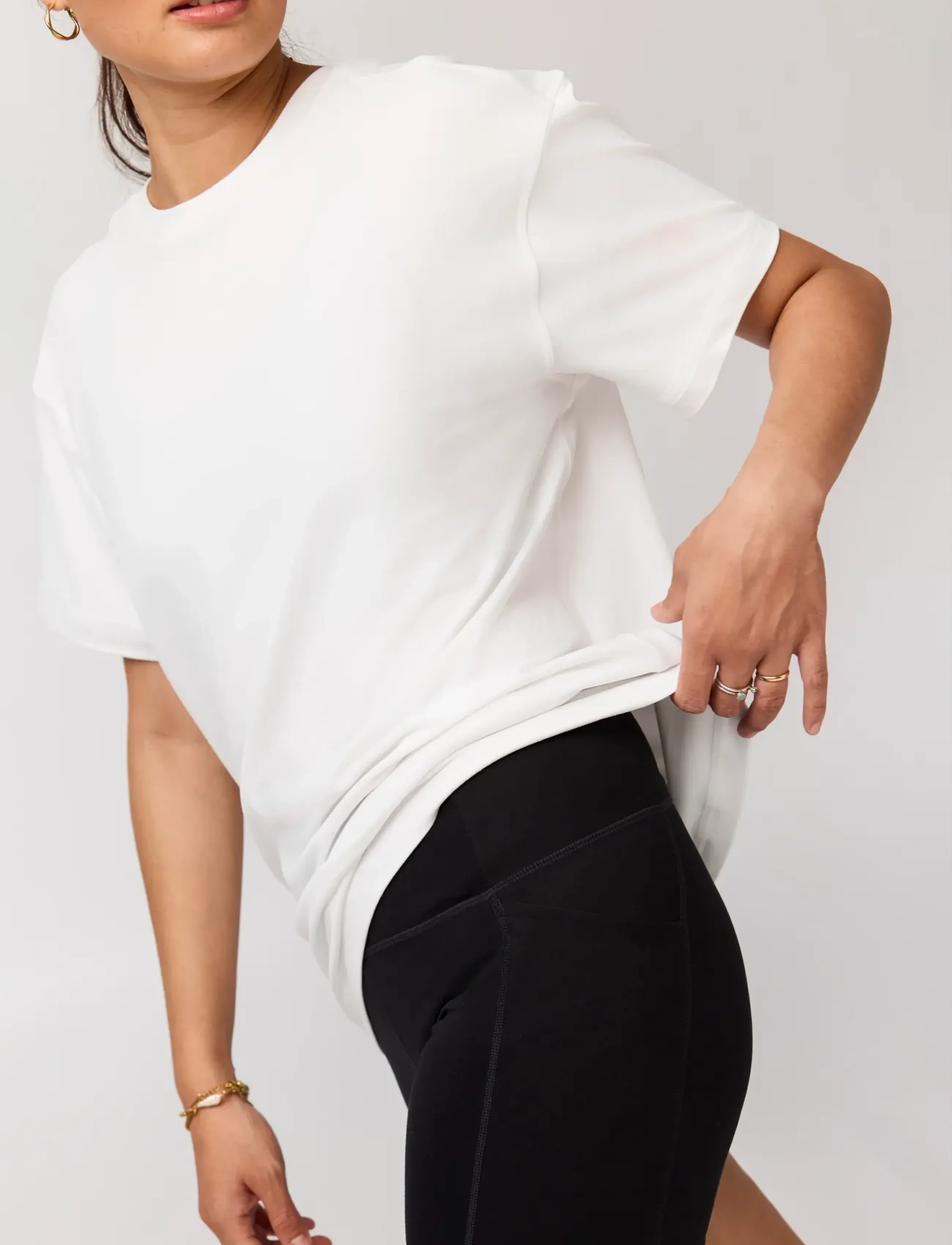 Girlfriend Collective Reset Relaxed Workout Tee t-shirts dam – bild 5