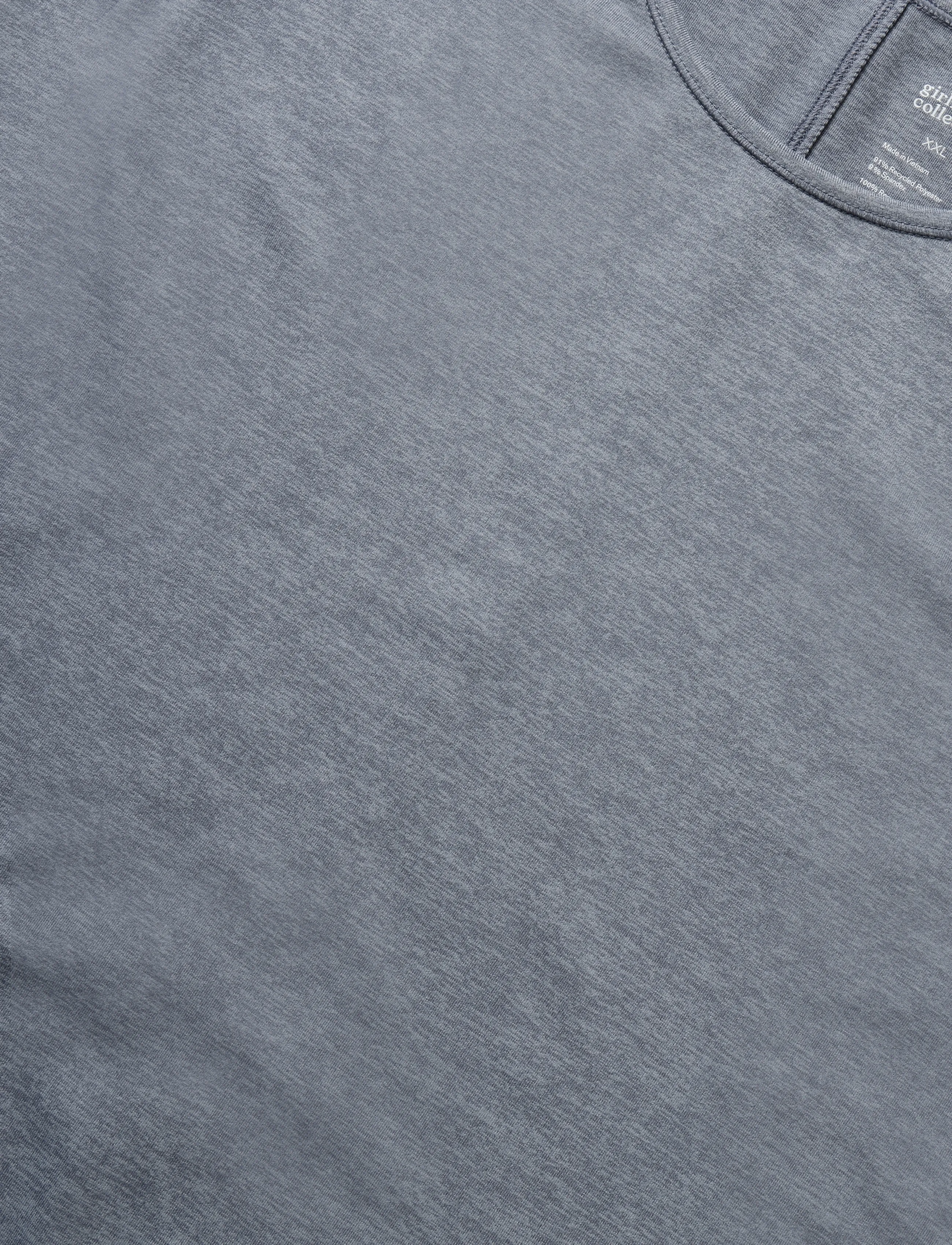 Girlfriend Collective - Reset Fitted Long Sleeve Tee - langarmshirts - meteor - 5
