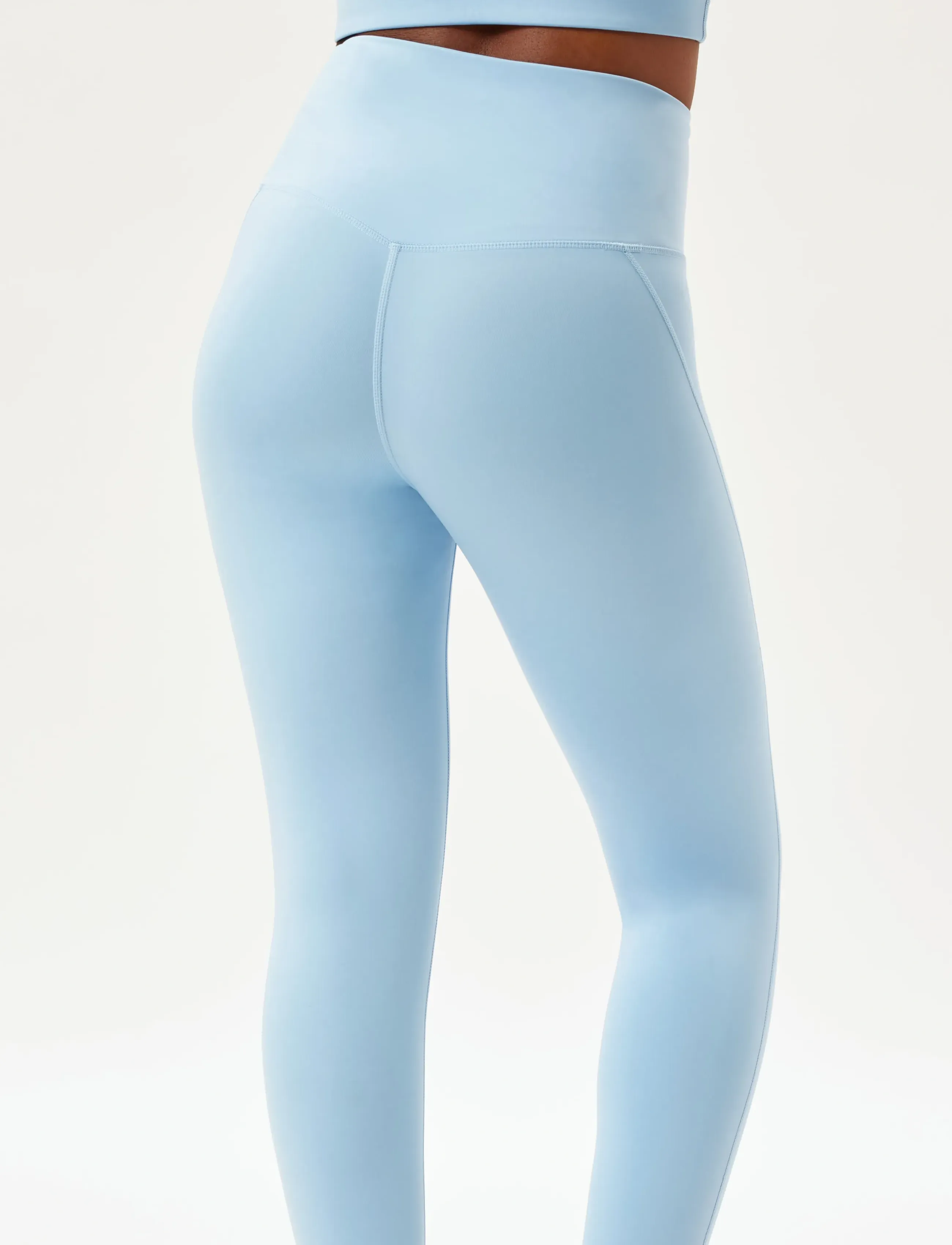 Girlfriend Collective - Compressive High-Rise Legging, Long - fuld længde - cerulean - 4