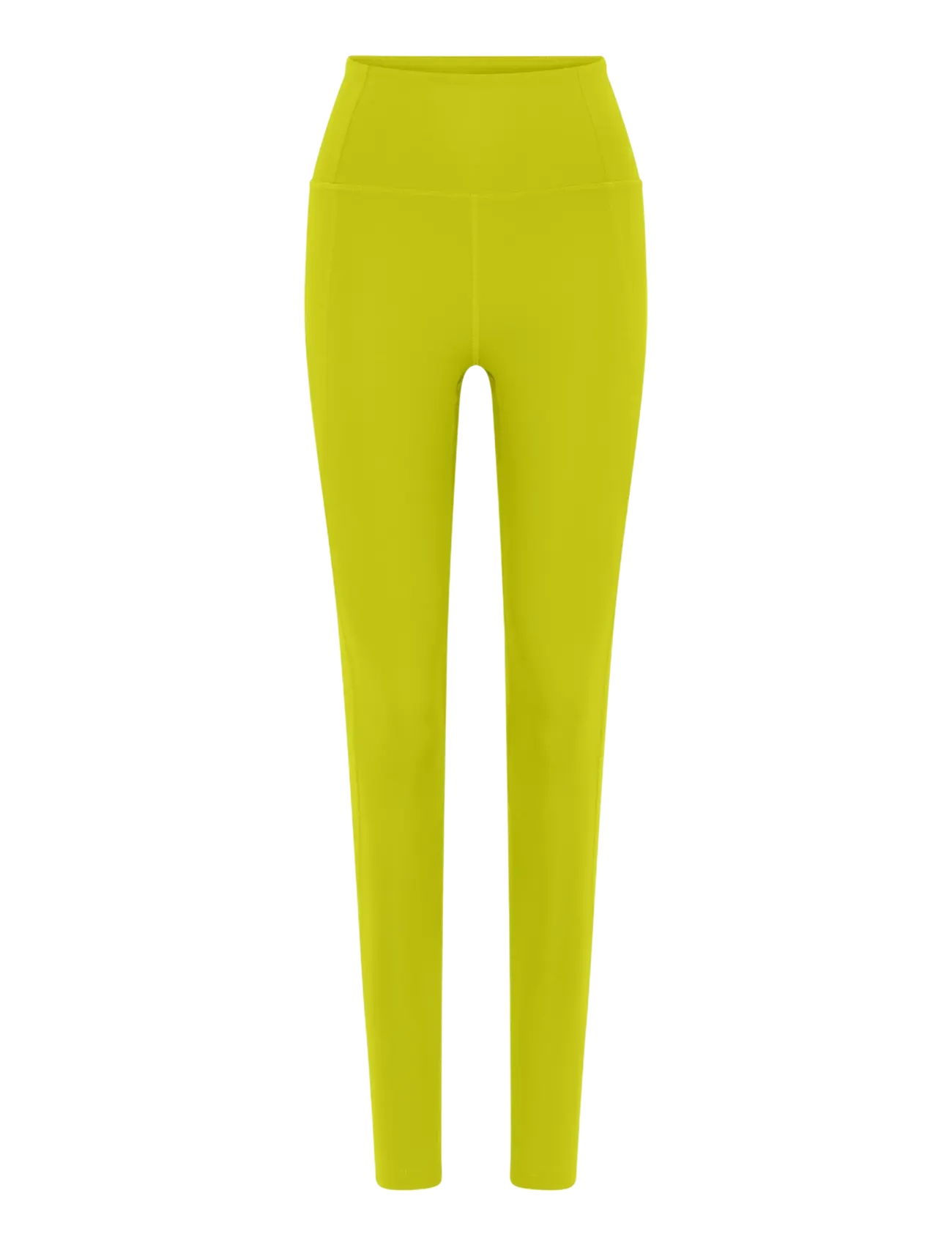 Girlfriend Collective - Compressive High-Rise Legging, Long - fuld længde - chartreuse - 2