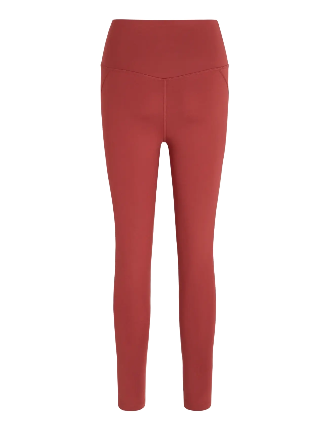 Girlfriend Collective - Compressive High-Rise Legging, Long - fuld længde - ember - 2