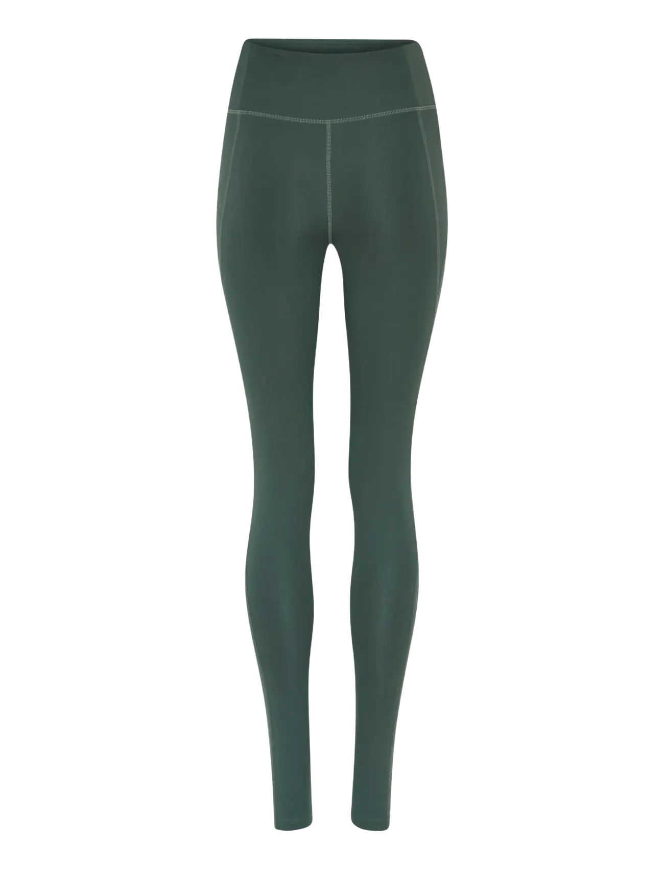 Girlfriend Collective Compressive High-Rise Legging, Long - Tøj - JUNGLE / khaki/green