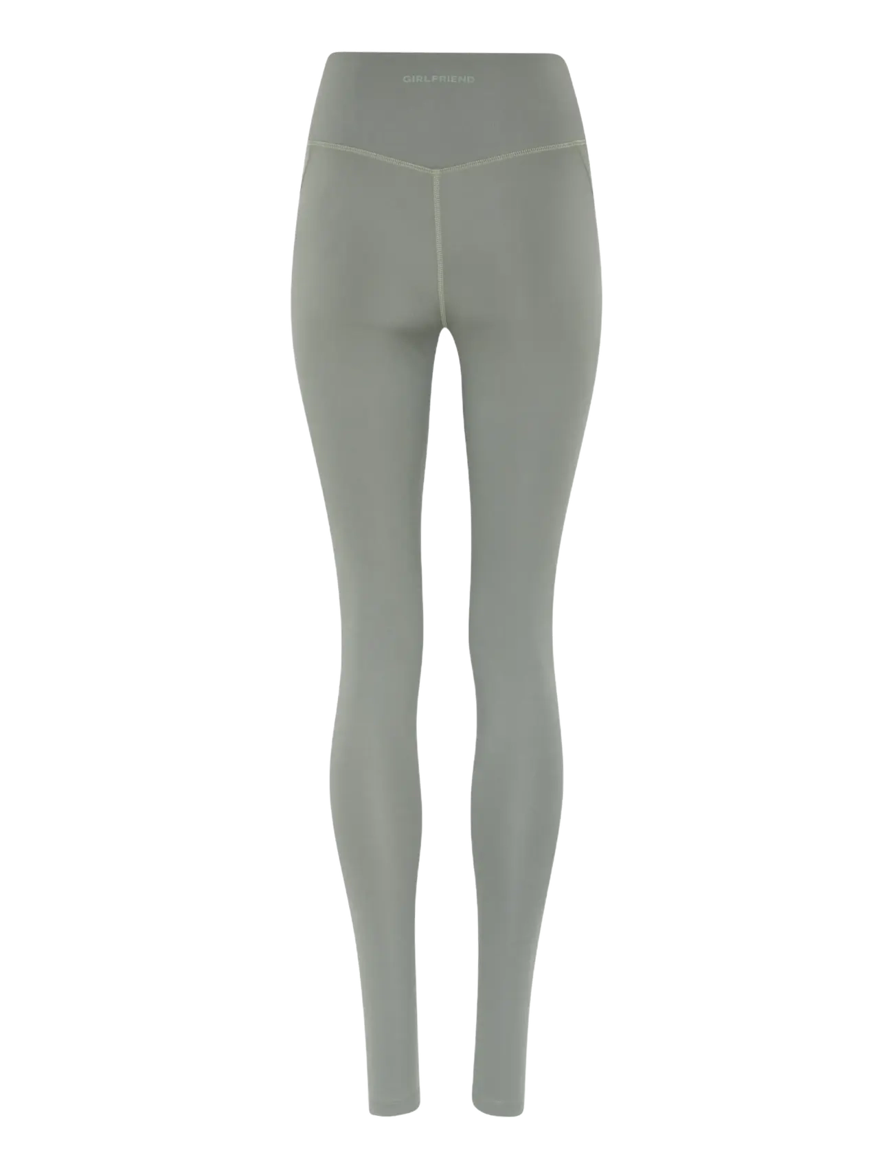 Girlfriend Collective - Compressive High-Rise Legging, Long - fuld længde - leaf - 2