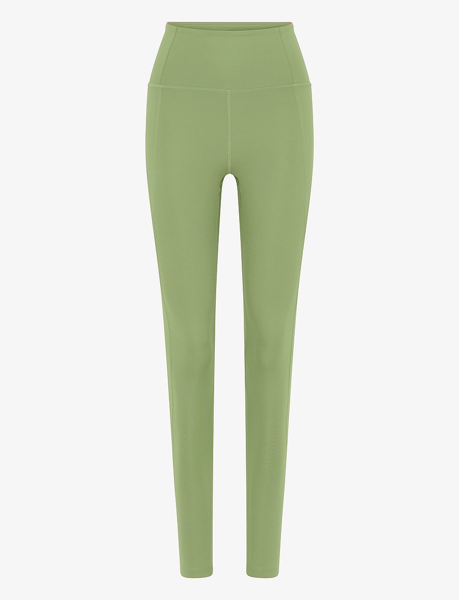 Girlfriend Collective - Compressive High-Rise Legging, Long - pilna garuma - mantis - 1