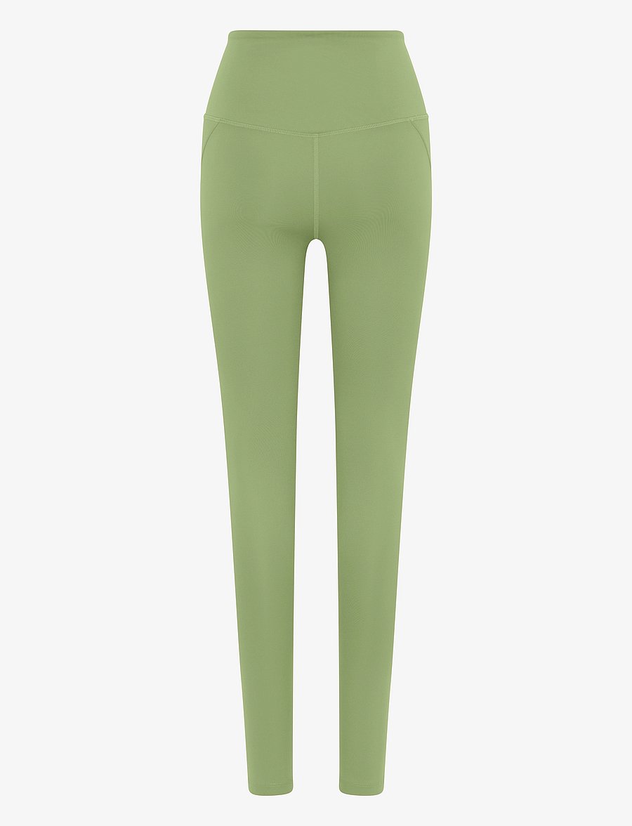 Girlfriend Collective - Compressive High-Rise Legging, Long - pilna garuma - mantis - 2