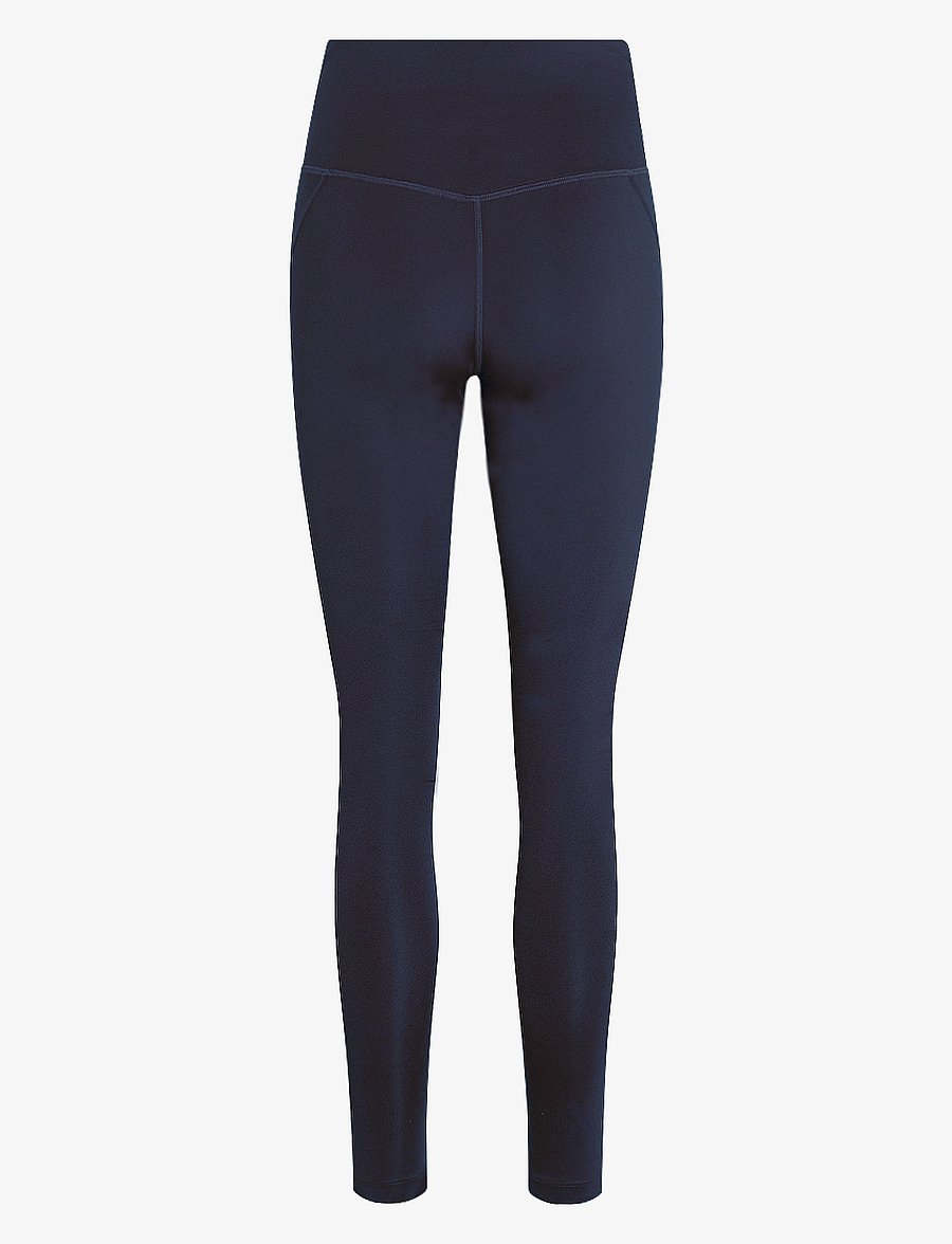 Girlfriend Collective - Compressive High-Rise Legging, Long - volle länge - midnight - 1