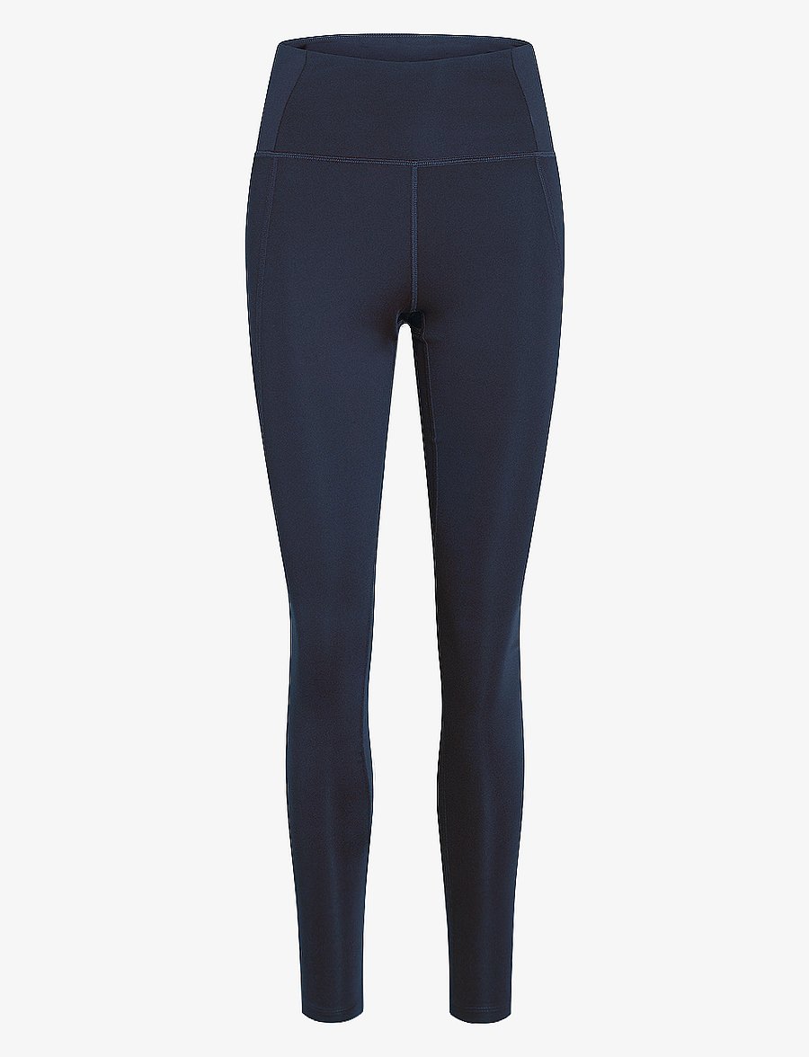 Girlfriend Collective - Compressive High-Rise Legging, Long - volle länge - midnight - 2
